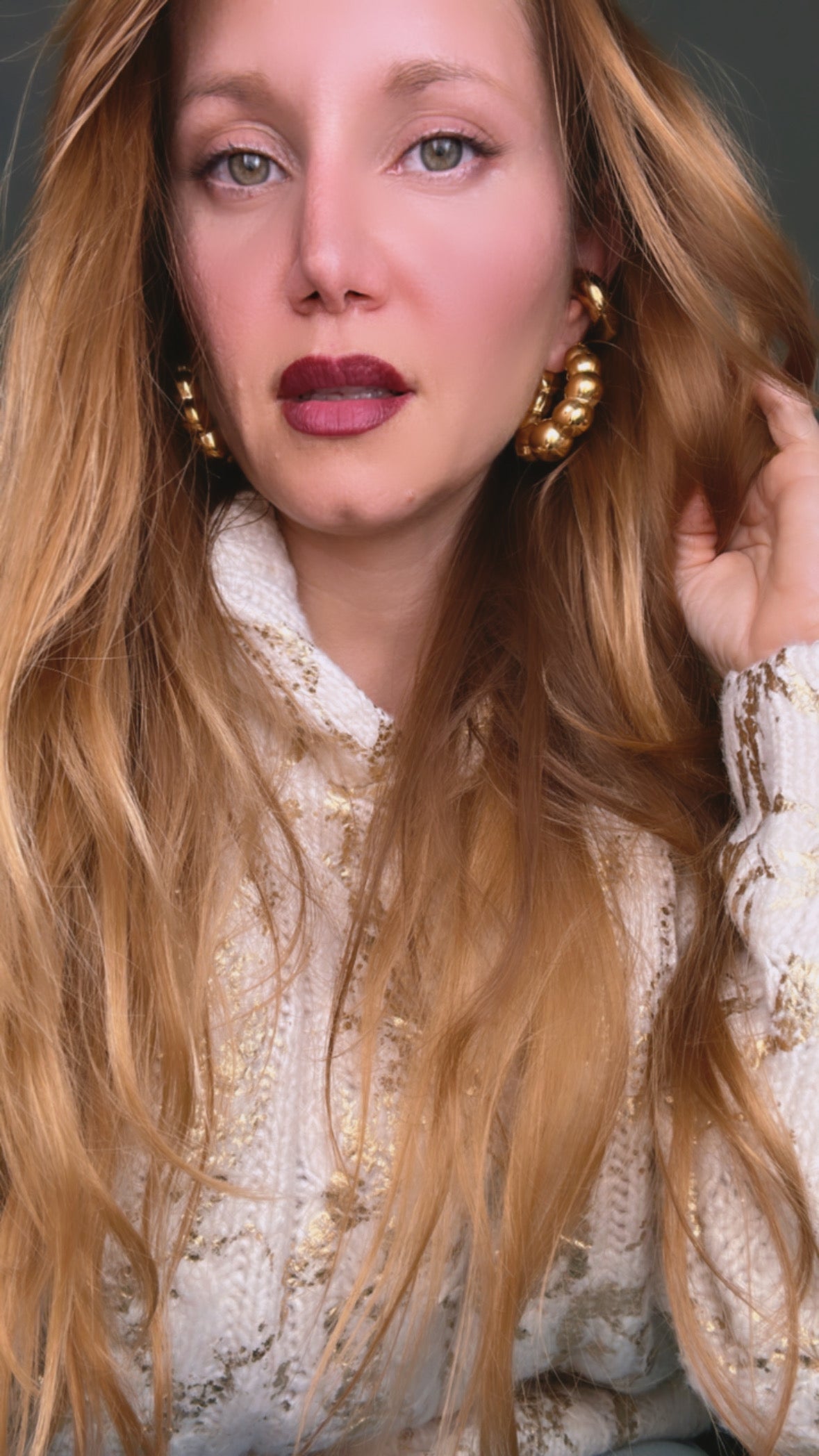 Adriana Chunky Hoops