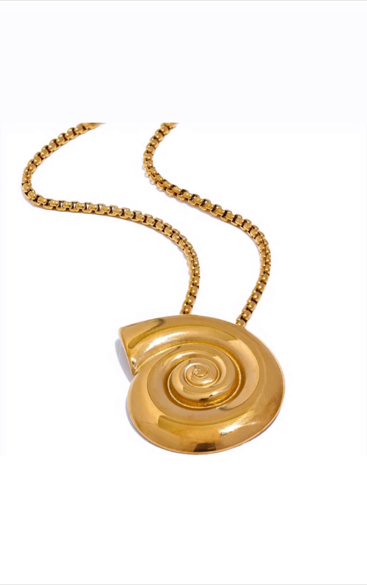 Escargot Necklaces