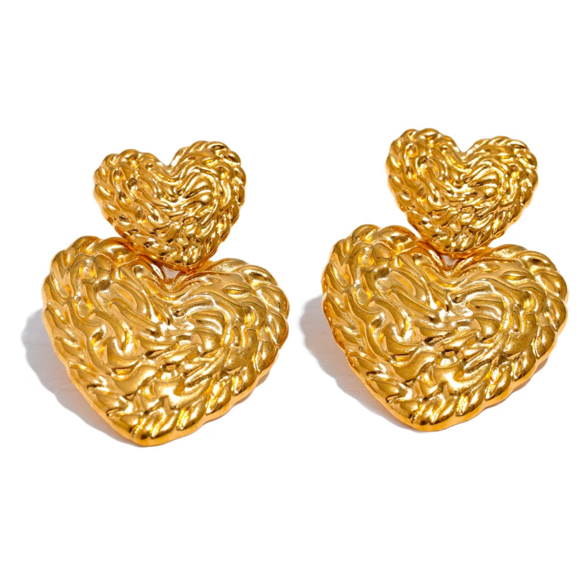 Adriana Heart Earrings
