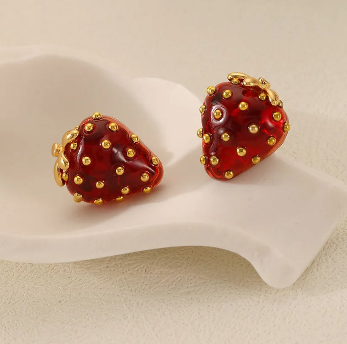 Strawberry Earrings