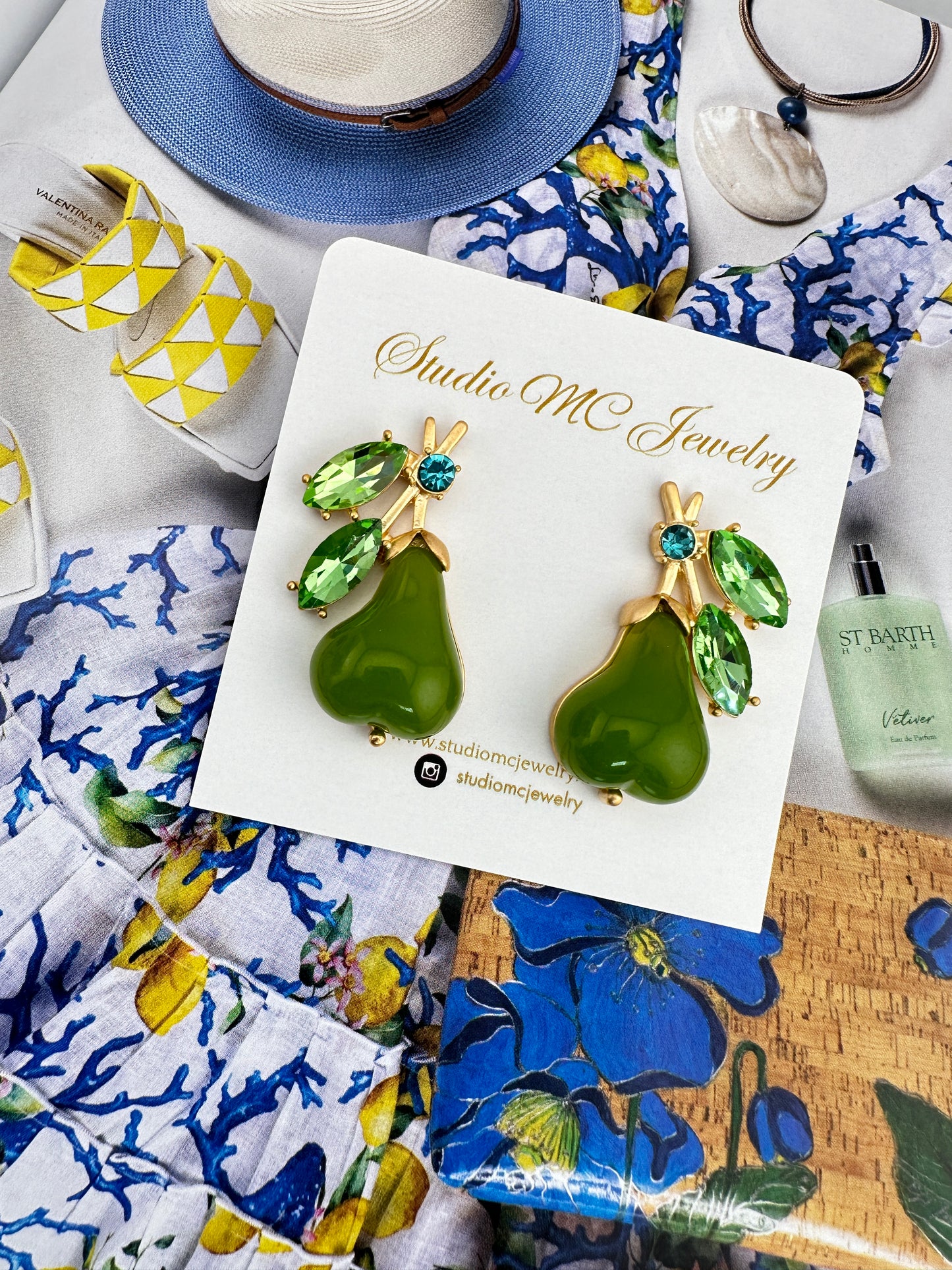 Berries and Fruits Earrings