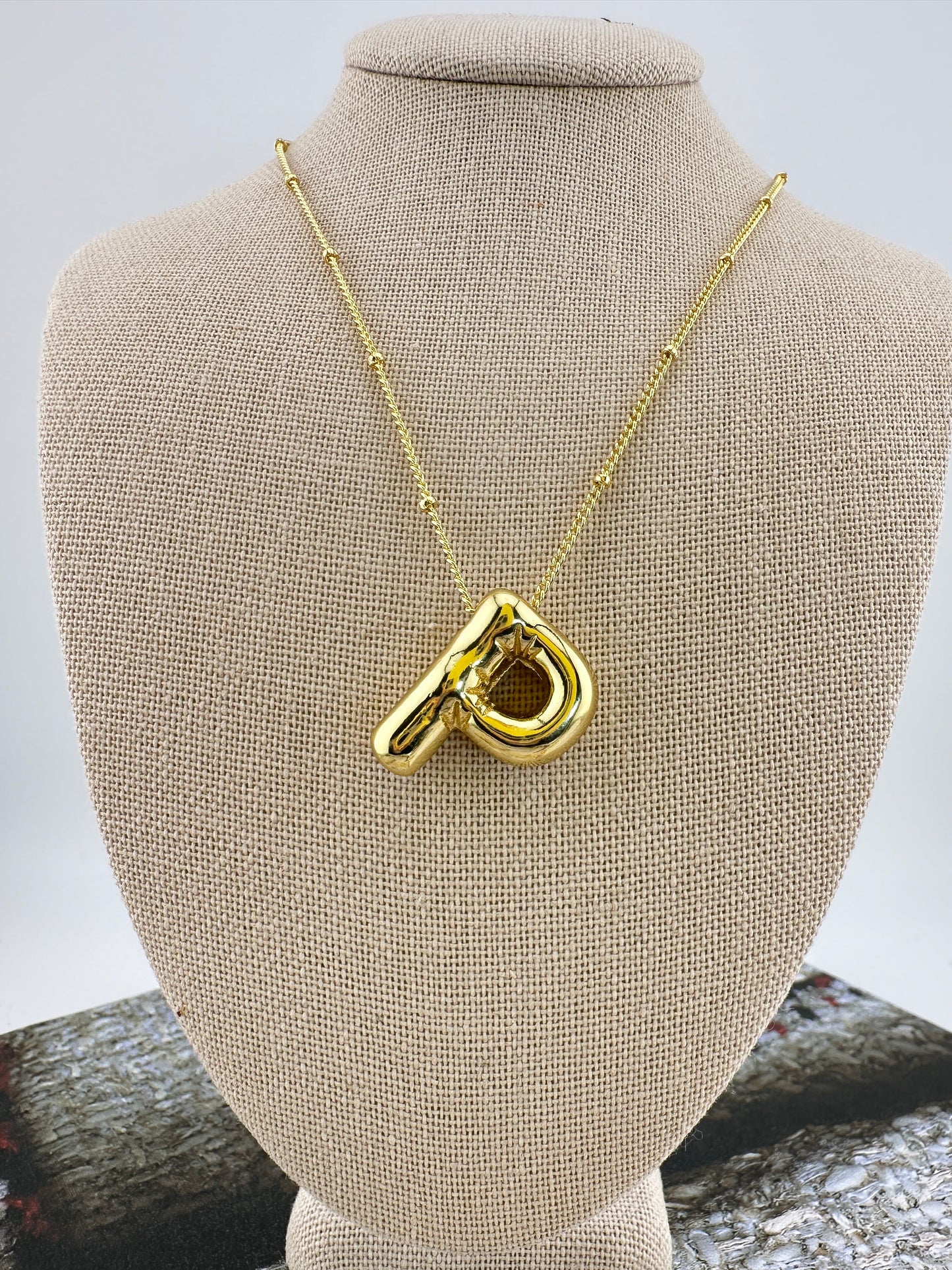 Balloon Letter Necklace