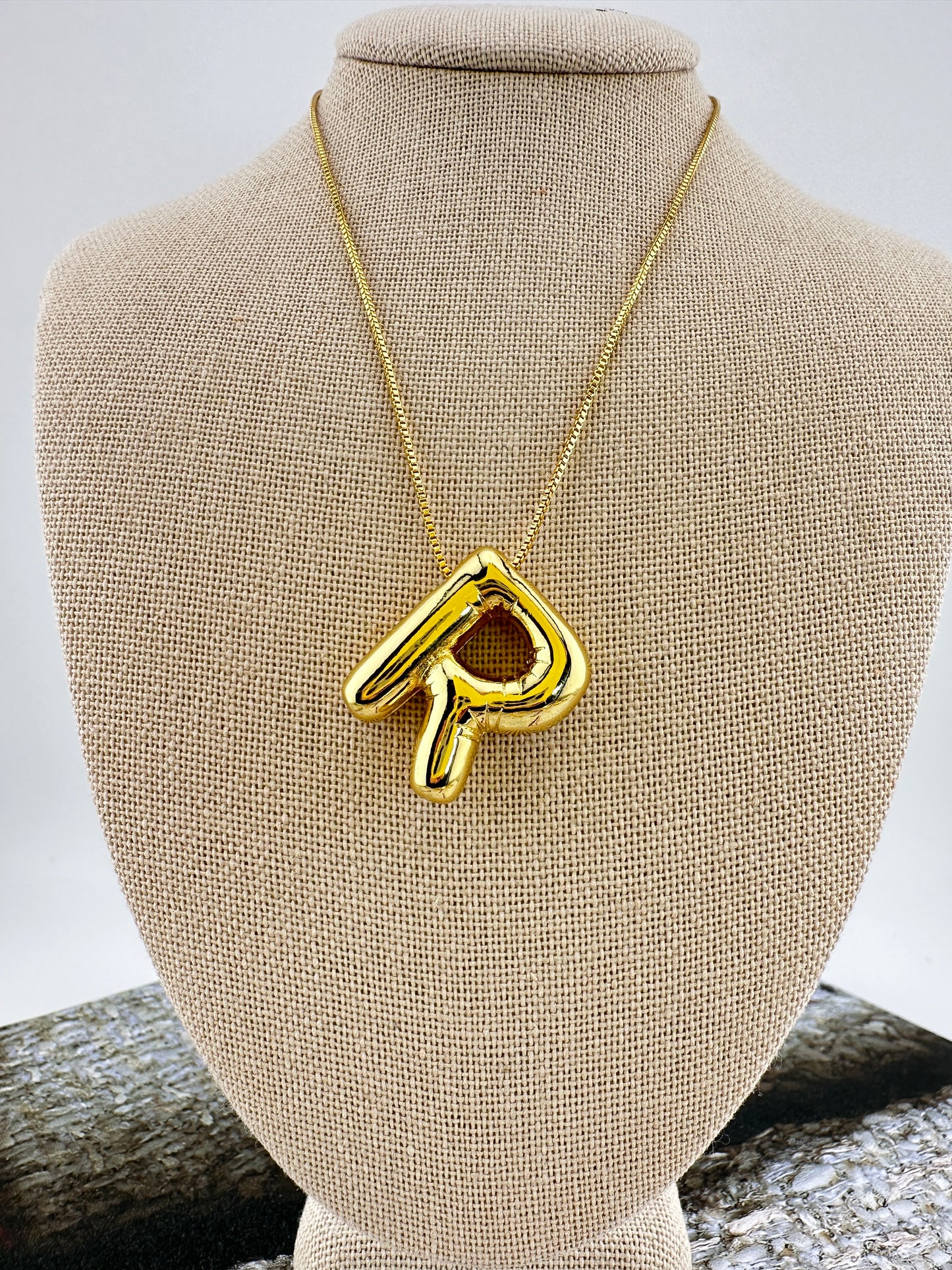 Balloon Letter Necklace