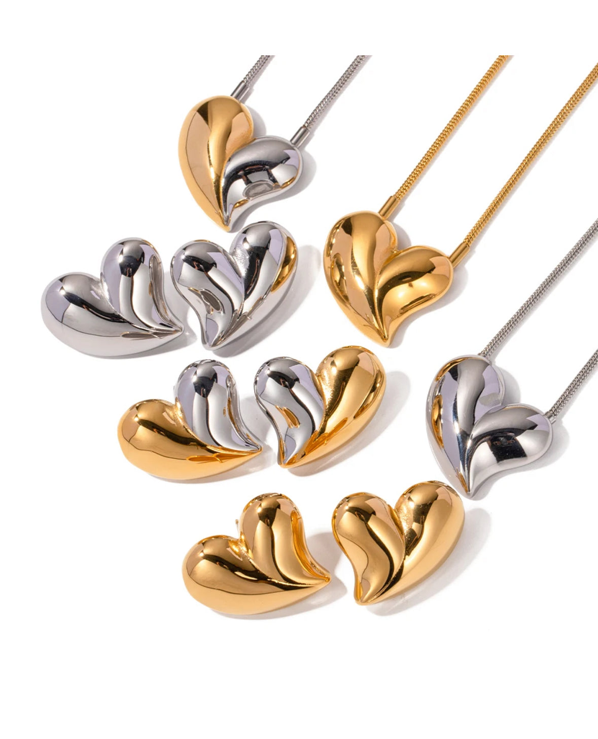 Chunky Heart Necklace