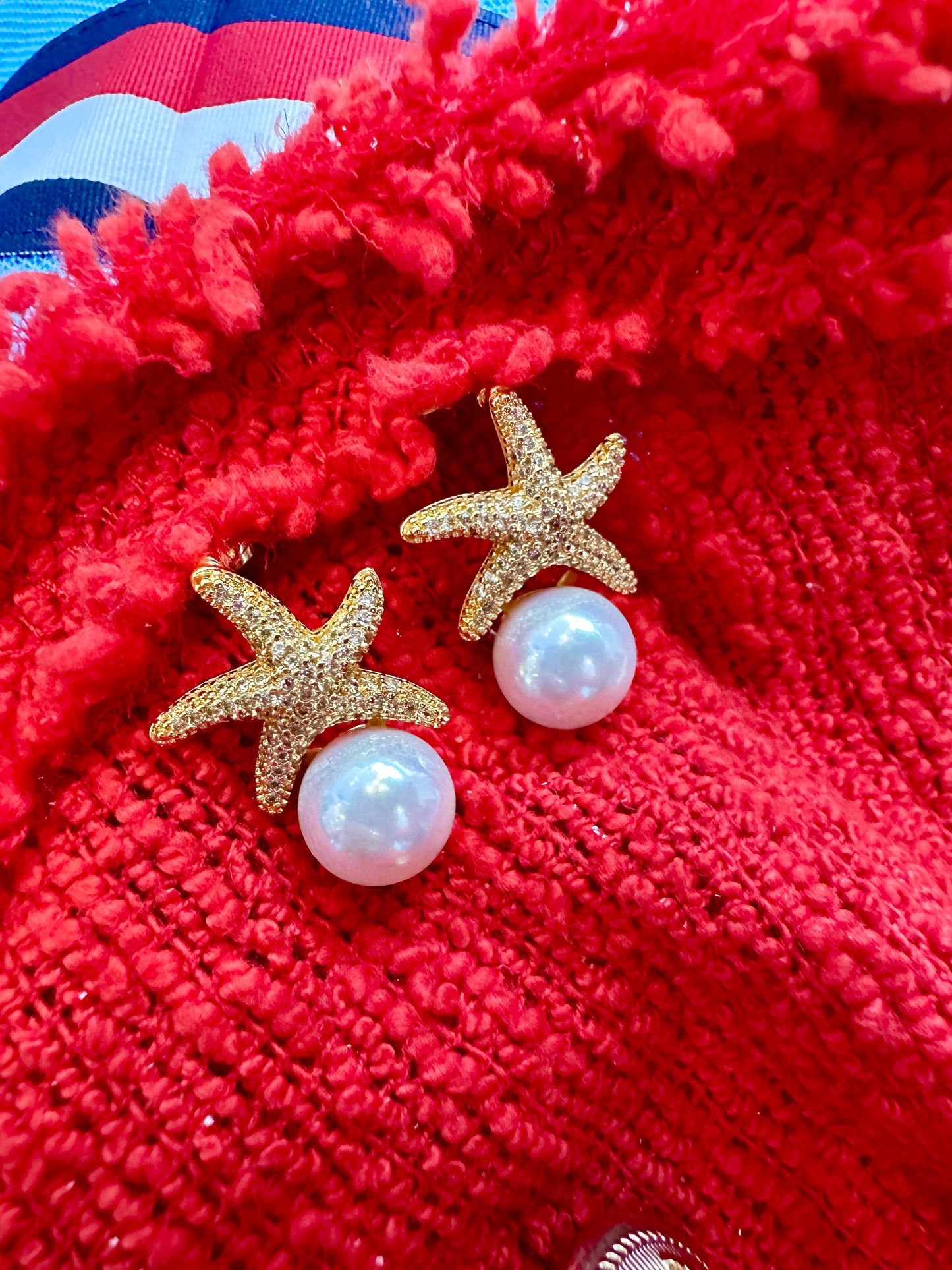 Starfish Stud Earrings