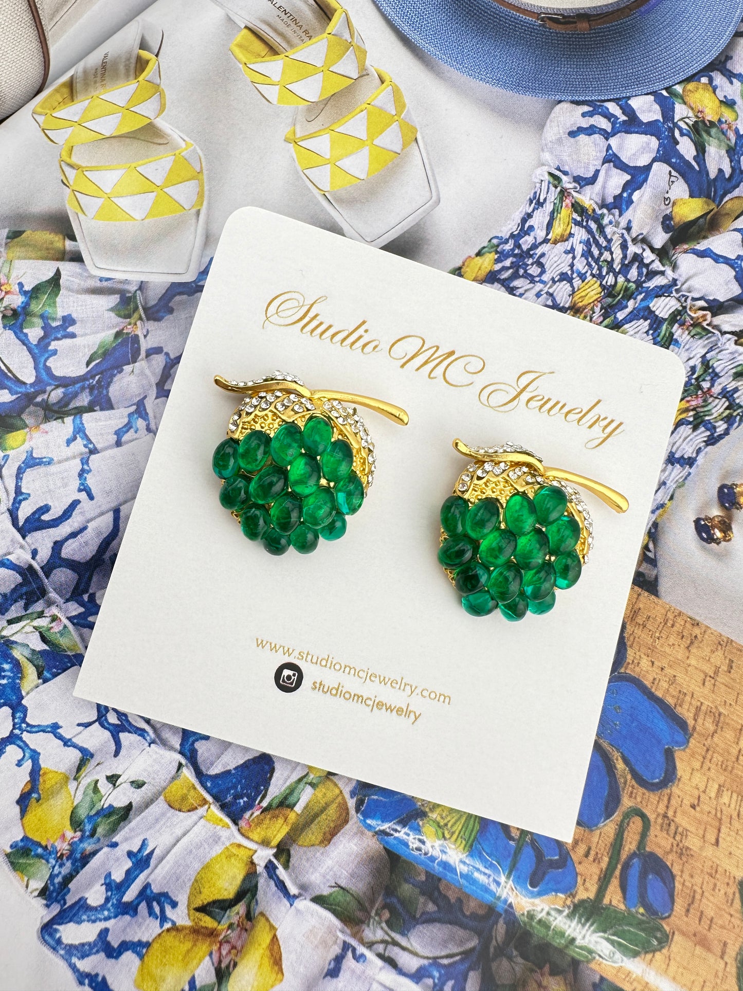 Berries and Fruits Earrings