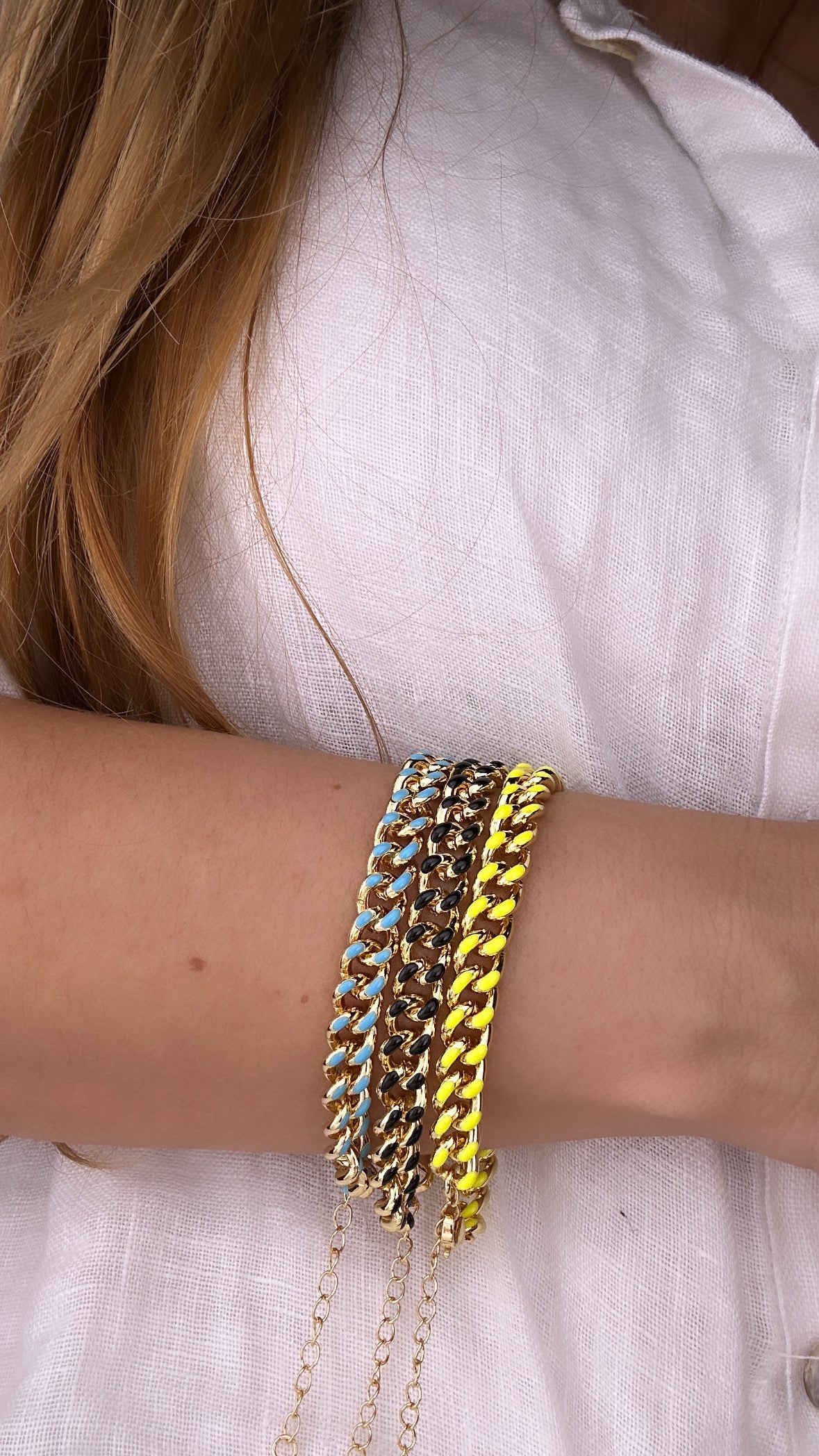 Cuban Link Bracelets Bundle