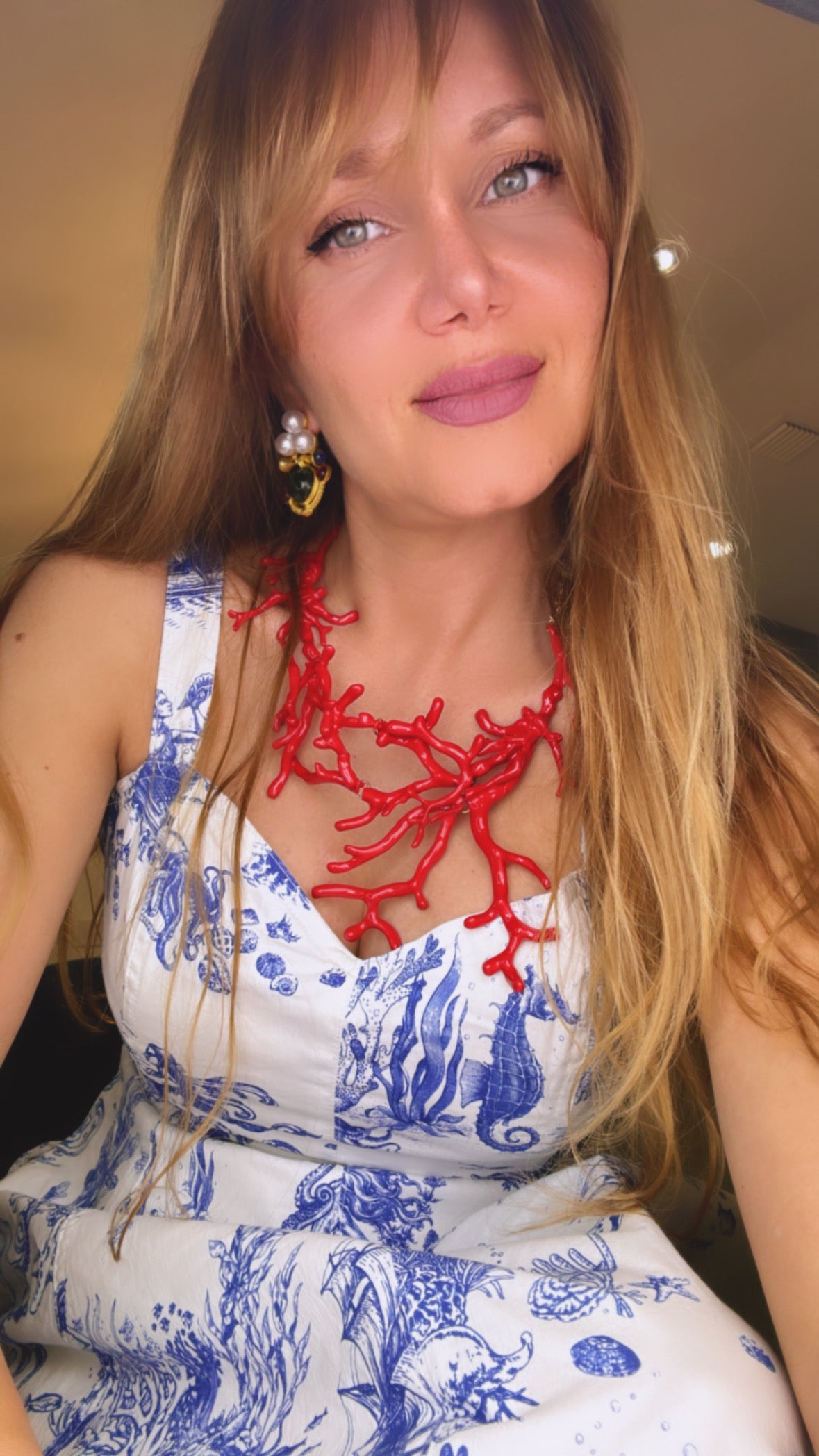 Red Coral Necklace