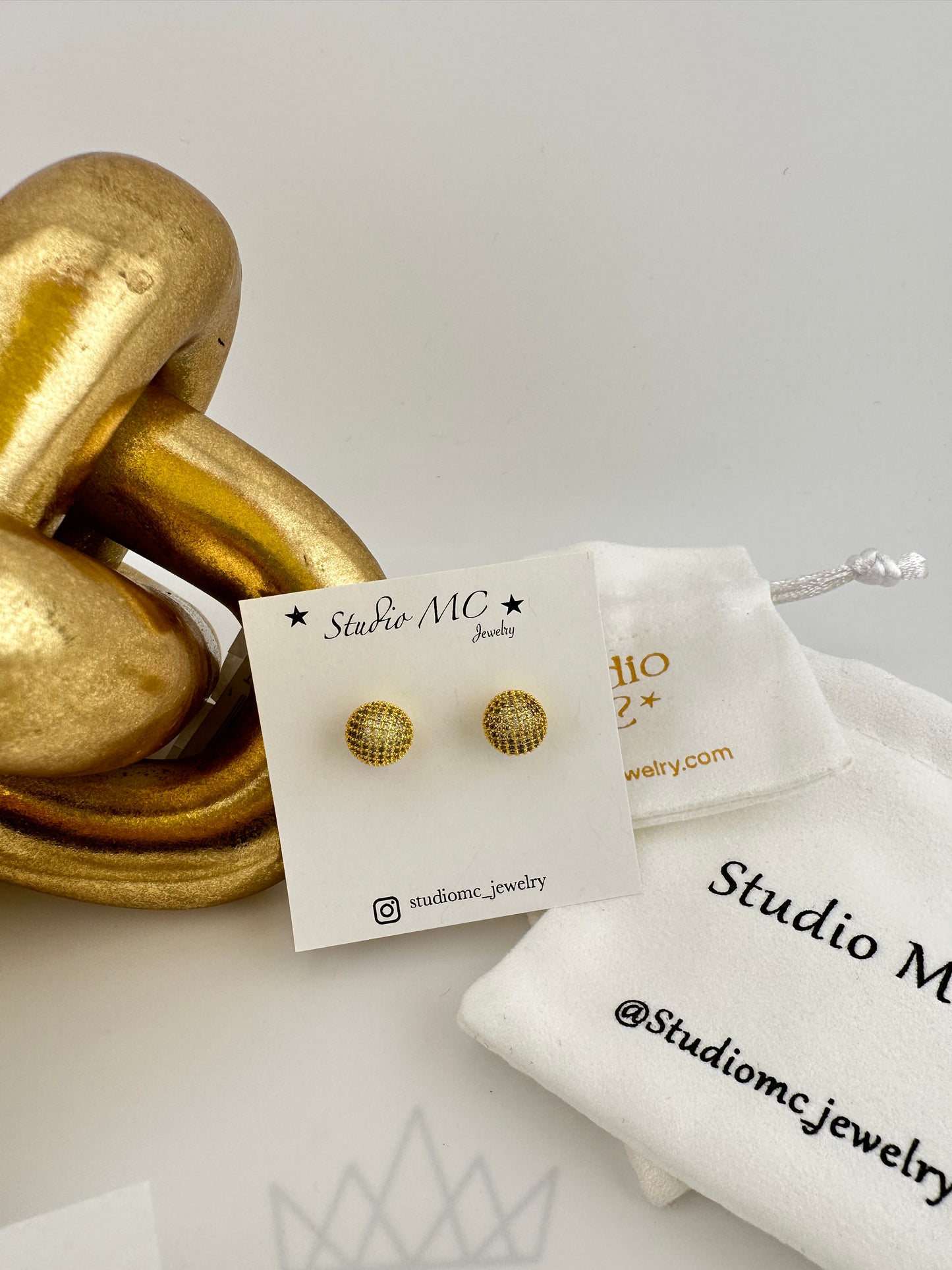 Fire Ball Studs