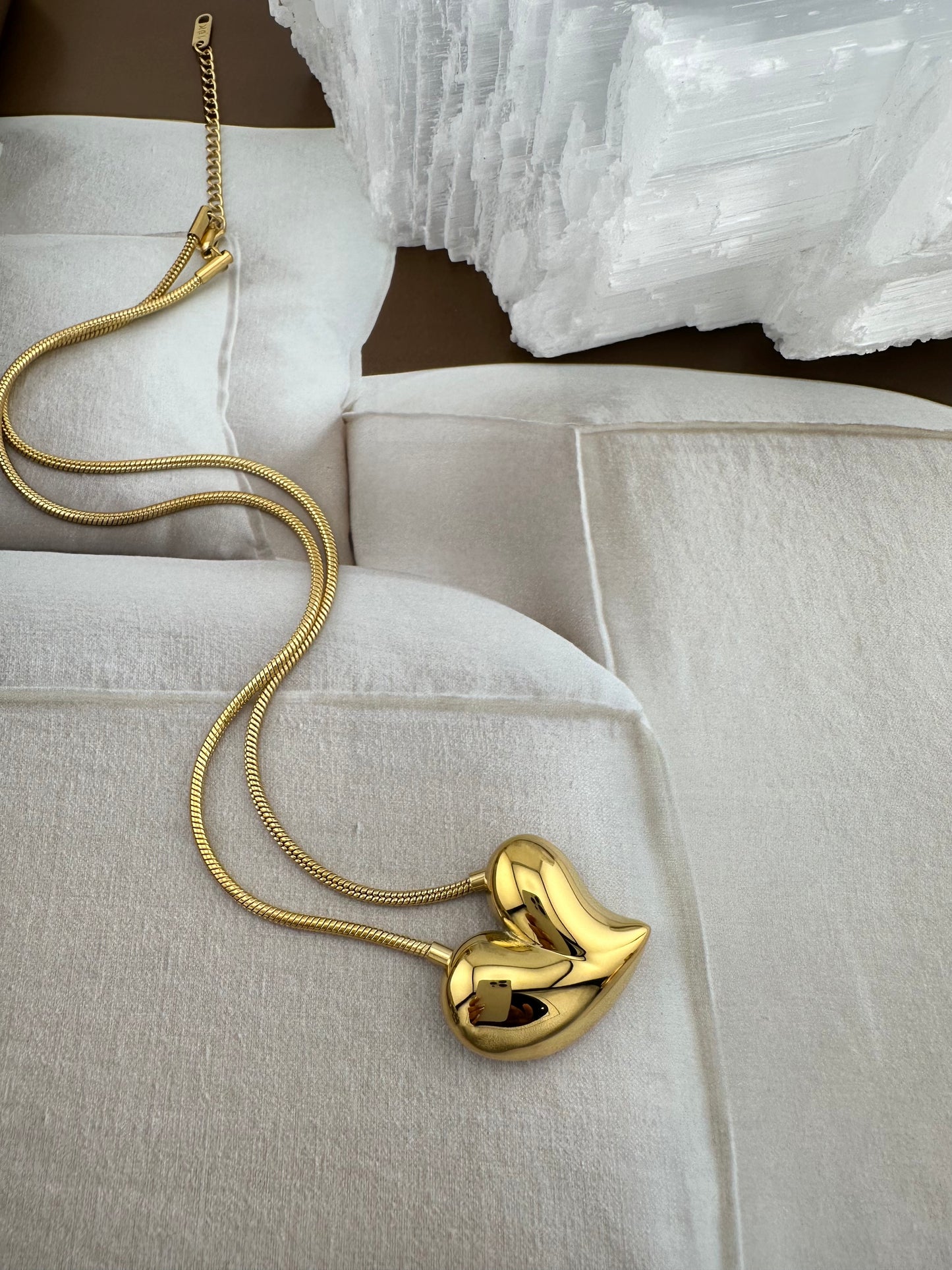 Chunky Heart Necklace