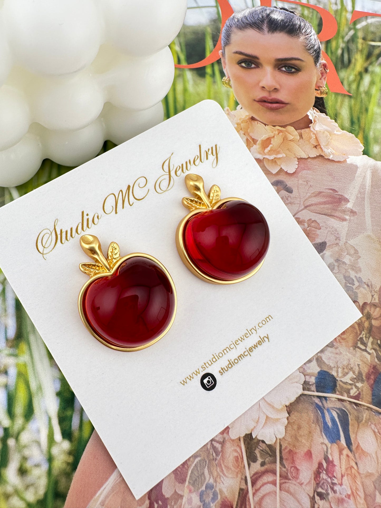 Berries and Fruits Earrings