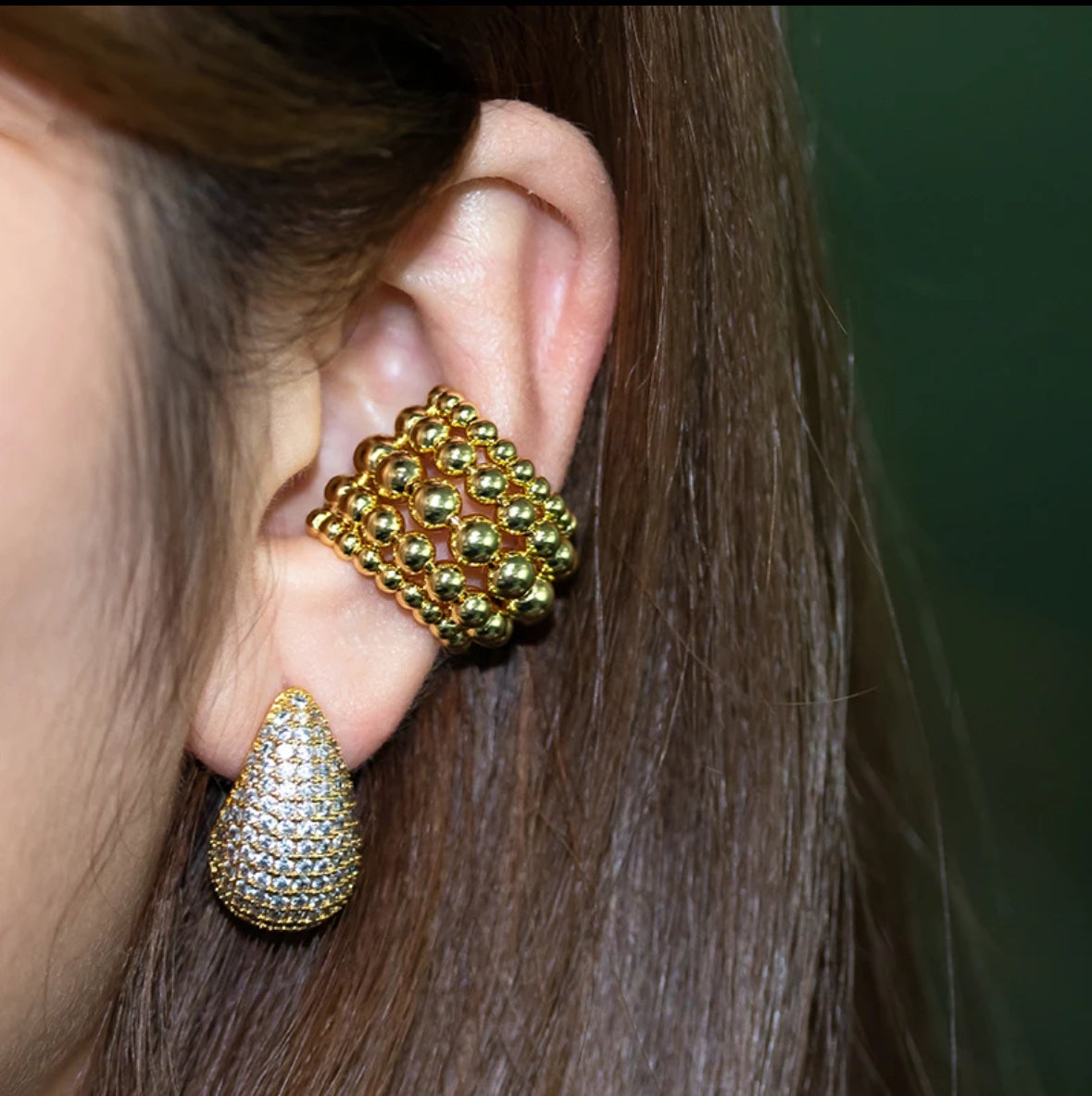 Bubble Ear Cuff