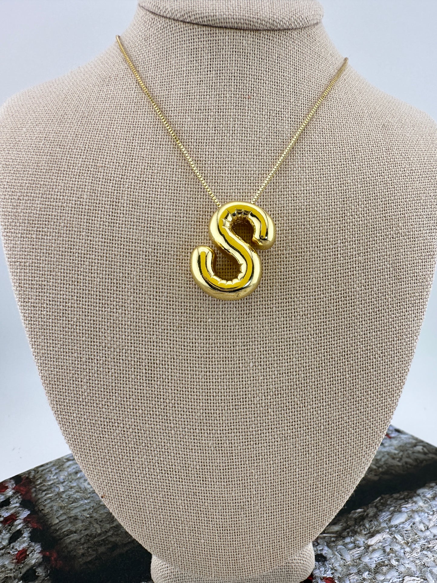 Balloon Letter Necklace
