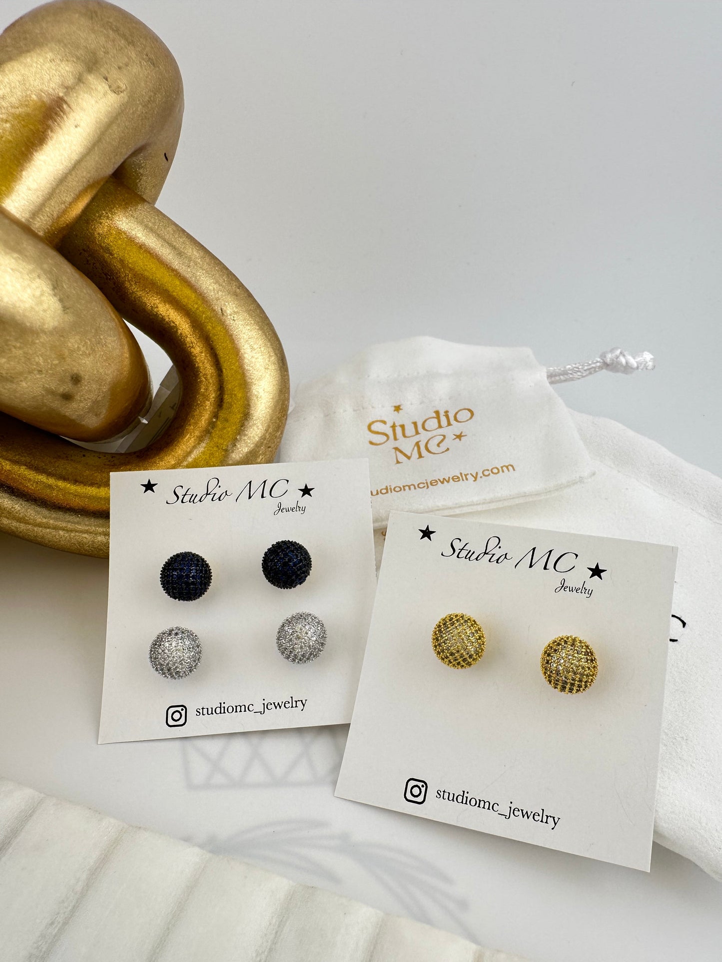 Fire Ball Studs