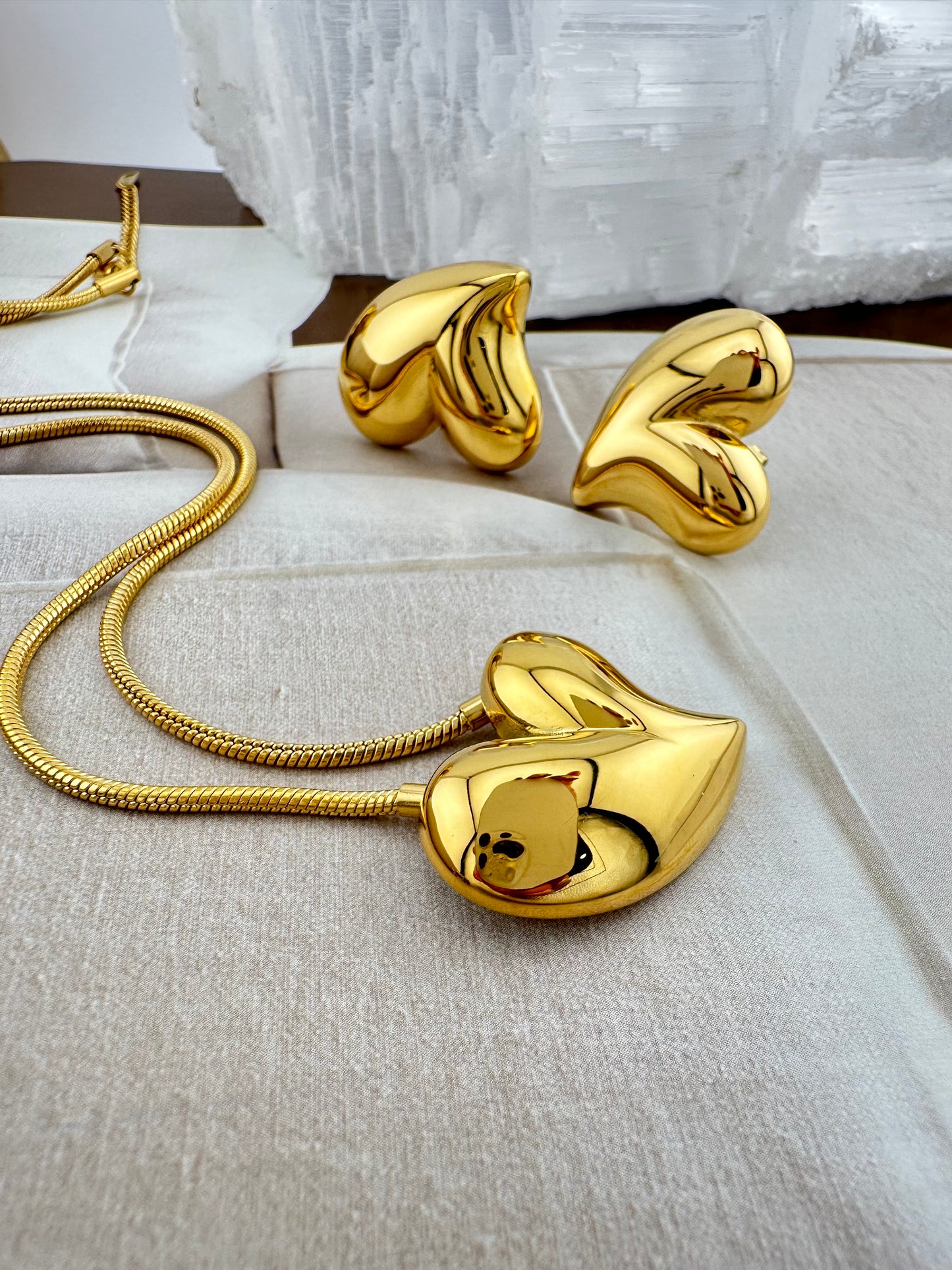 Chunky Heart Necklace