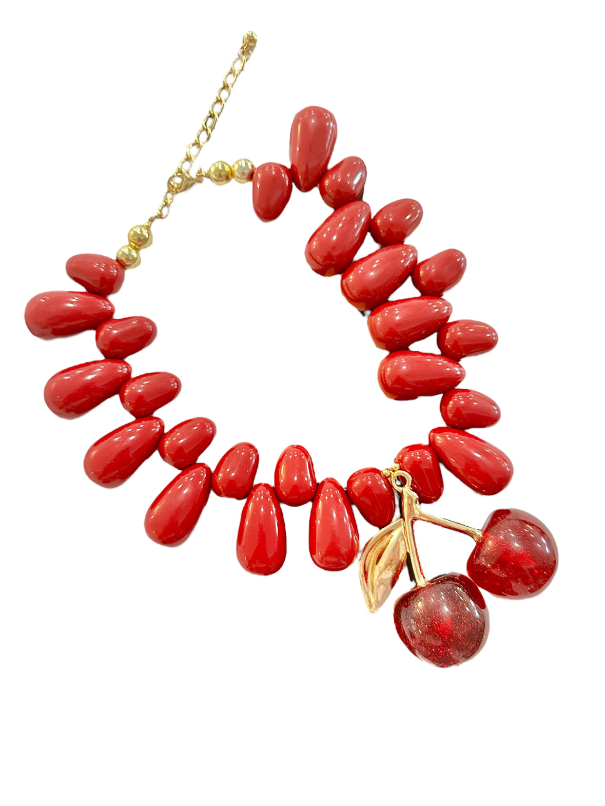 The Red Cherry Necklace