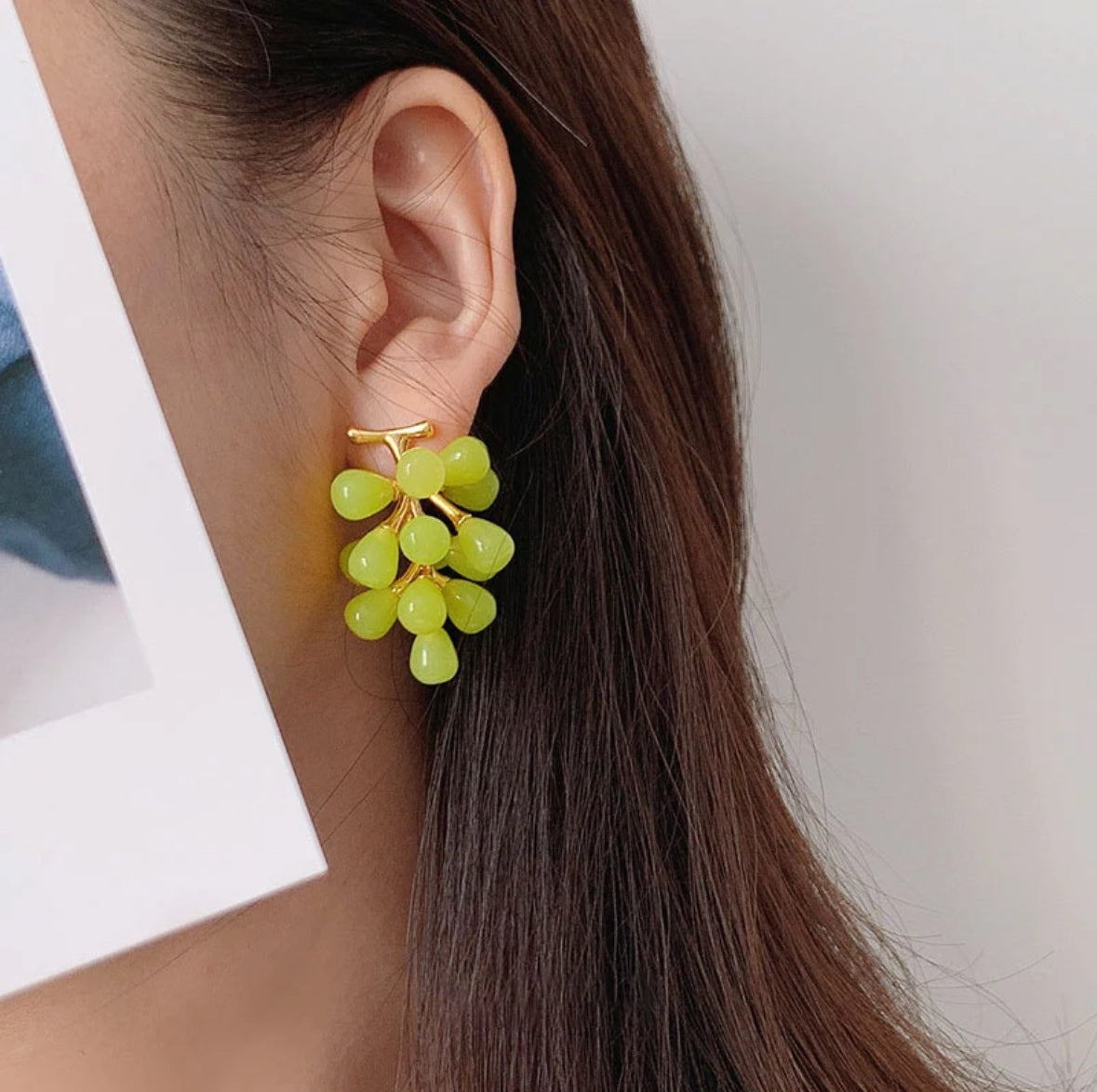 Grape Earrings