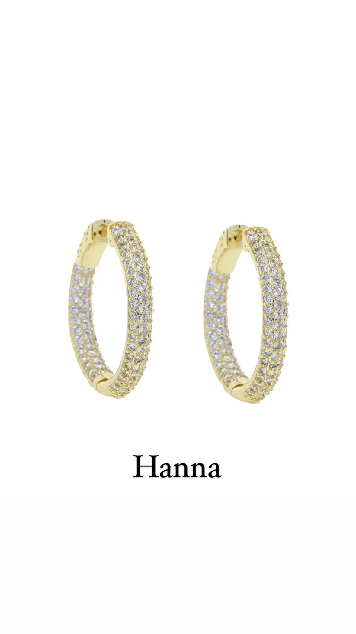 Zirconia Hoops