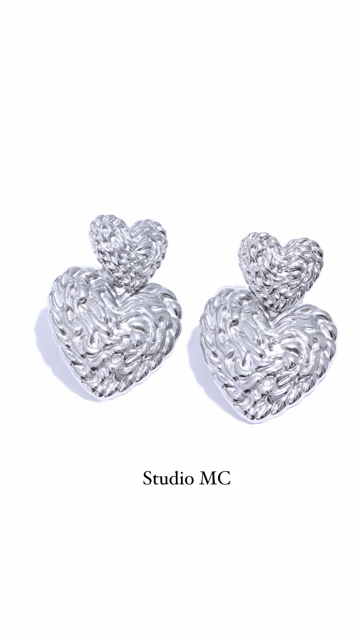 Adriana Heart Earrings