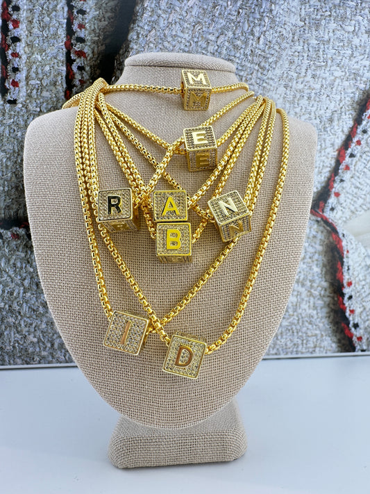 Zoe Initial Necklace