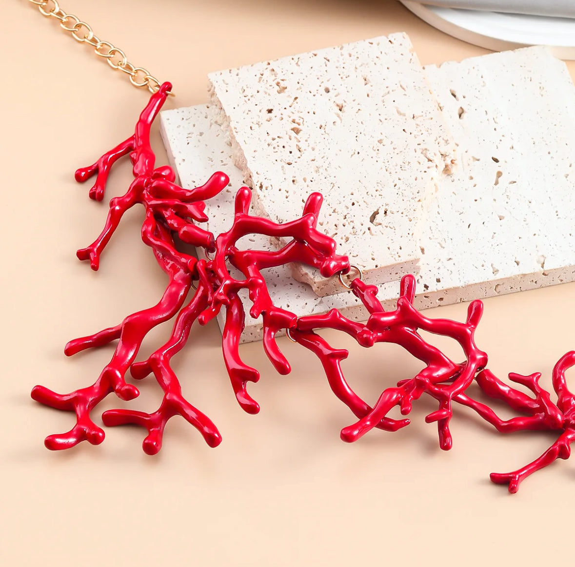 Red Coral Necklace