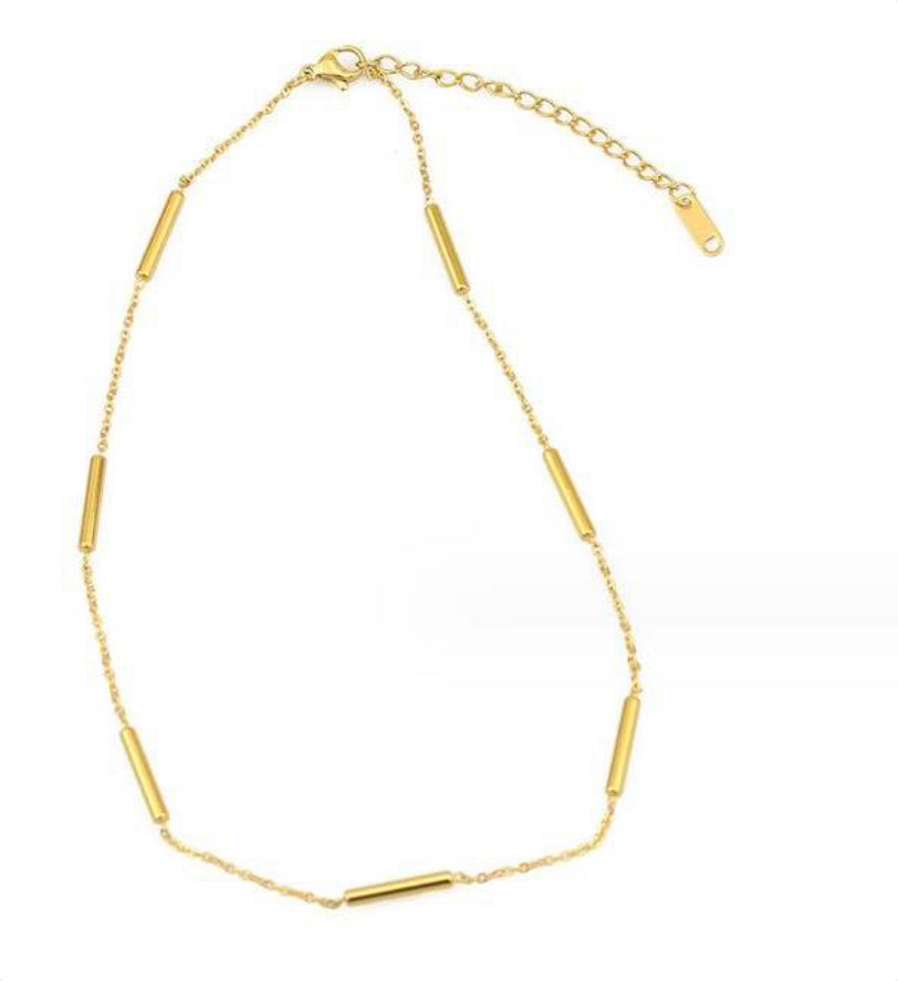Gold Bars Choker
