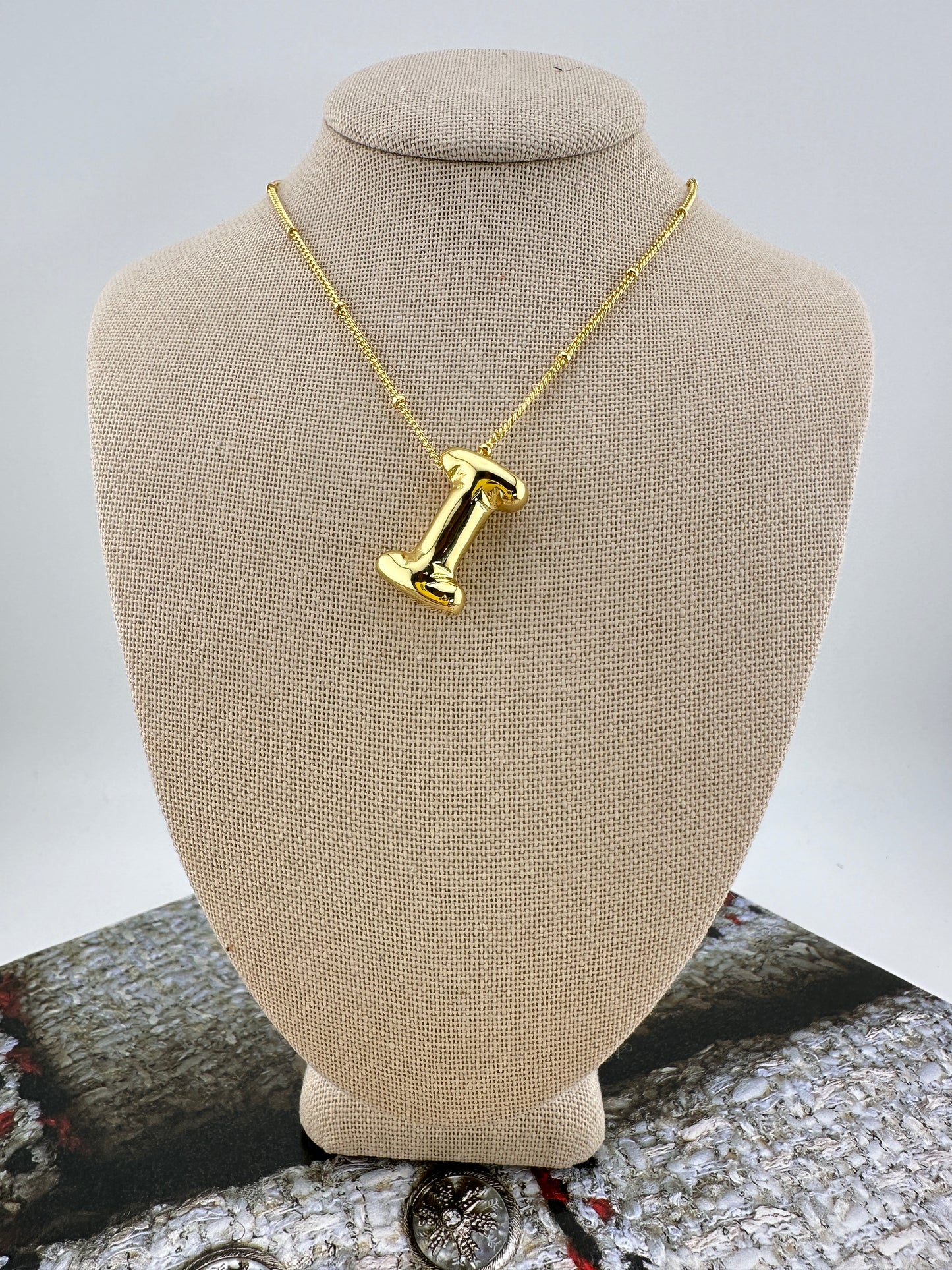 Balloon Letter Necklace