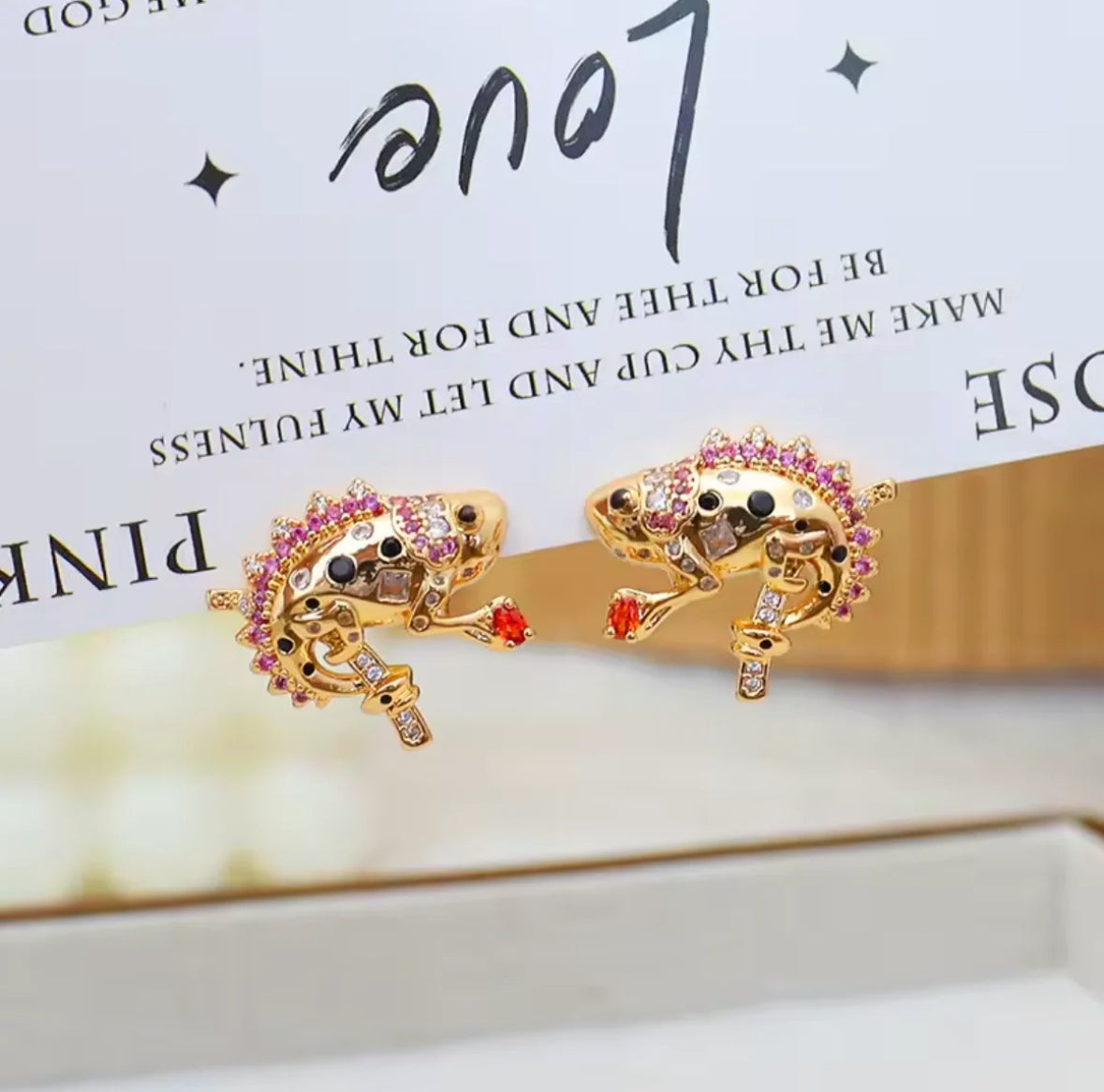 Chameleon Earrings