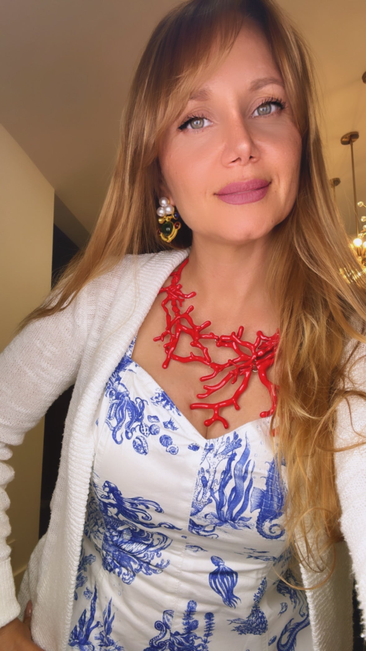 Red Coral Necklace