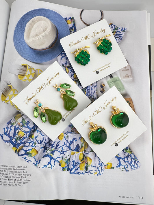 Berries and Fruits Earrings