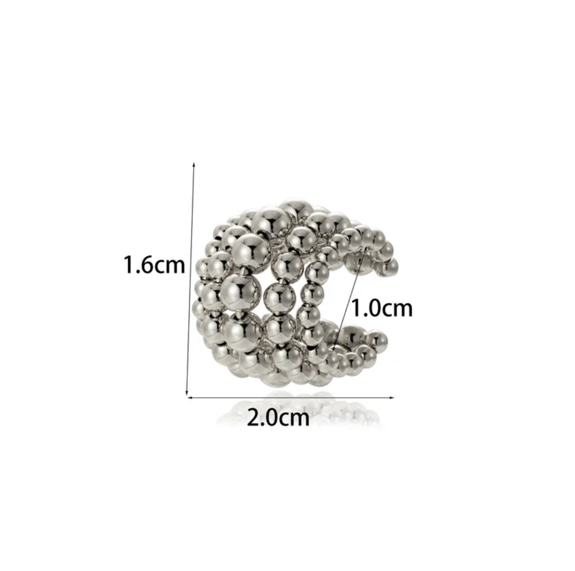 Bubble Ear Cuff