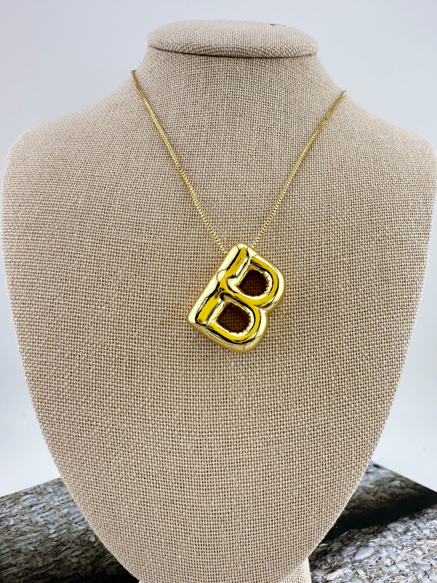 Balloon Letter Necklace