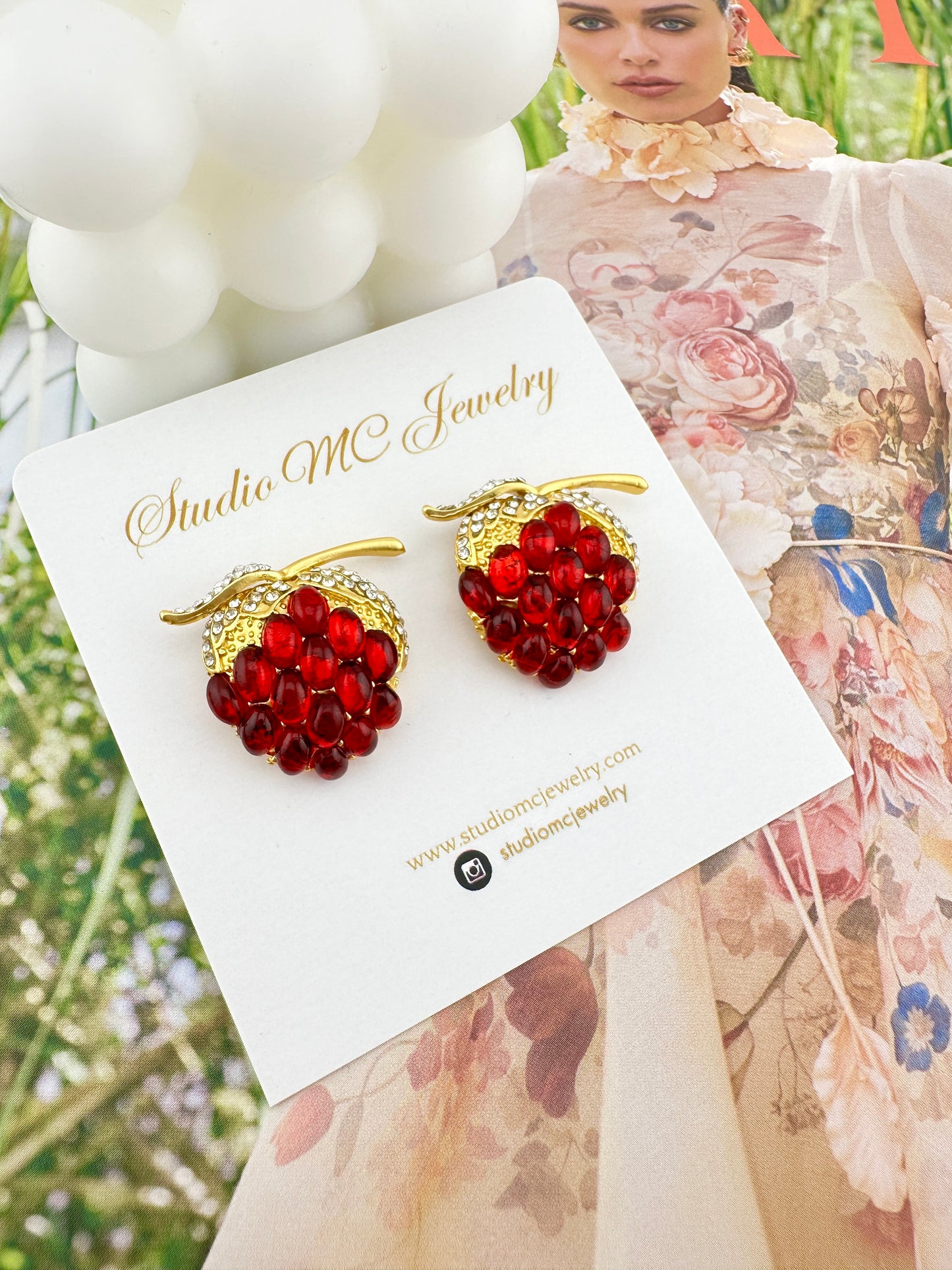 Berries and Fruits Earrings
