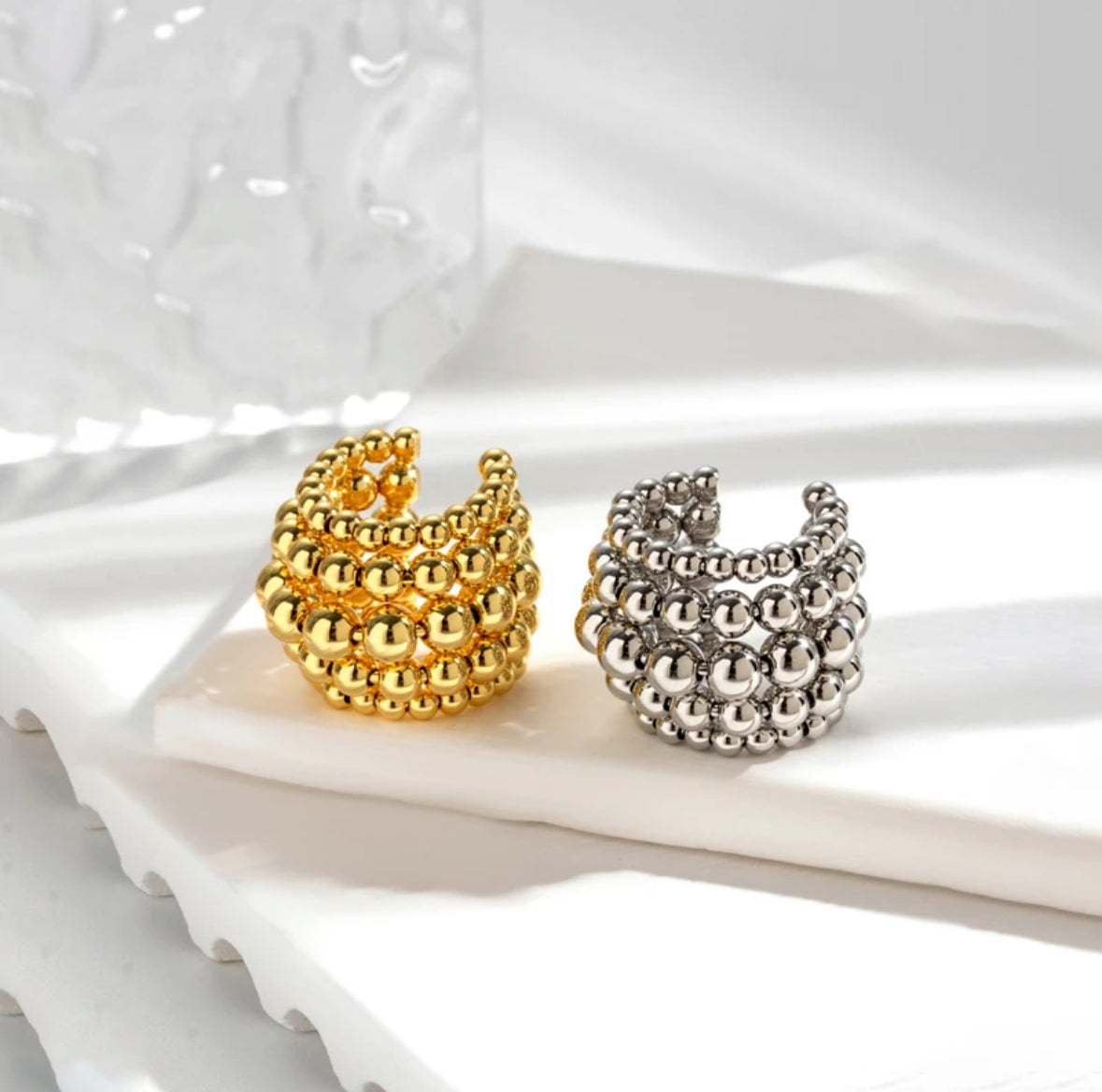 Bubble Ear Cuff