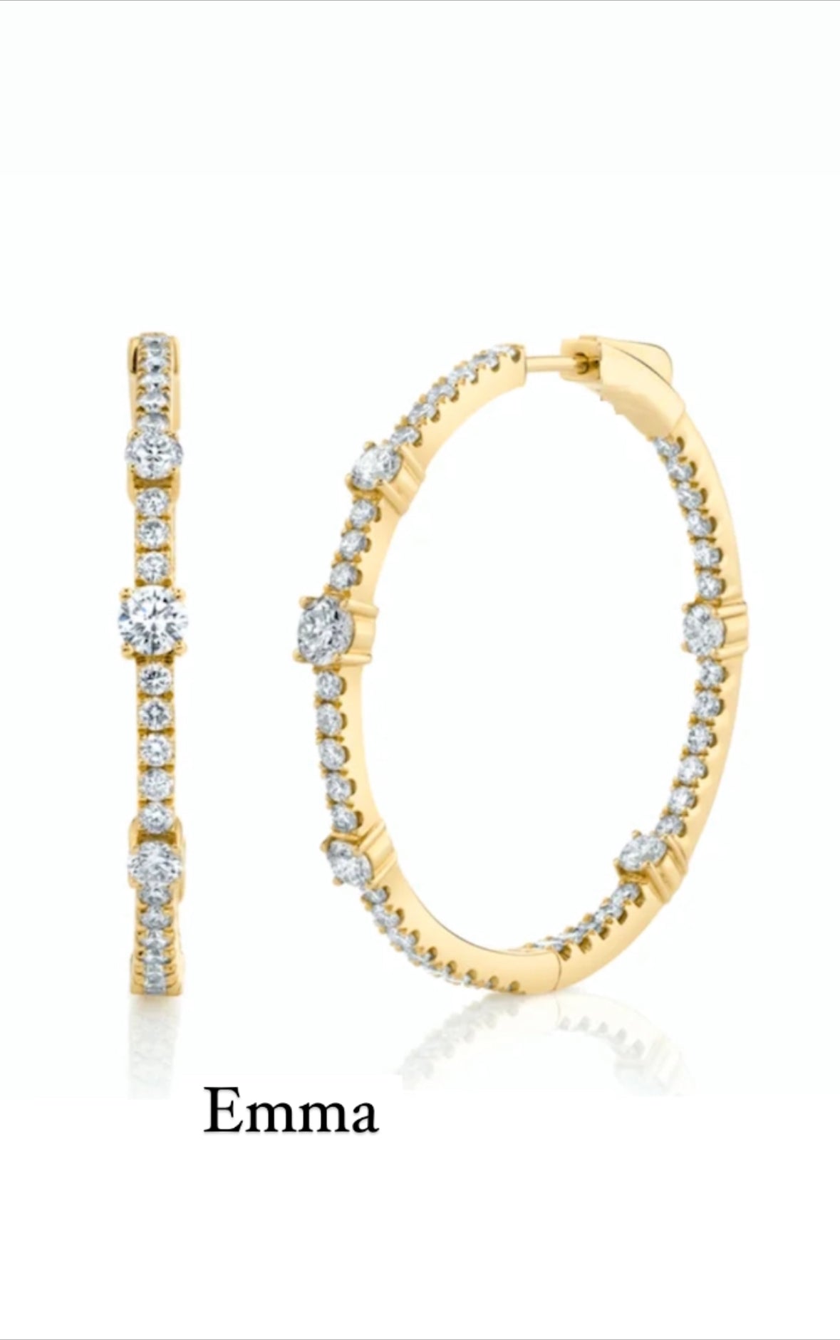 Zirconia Hoops