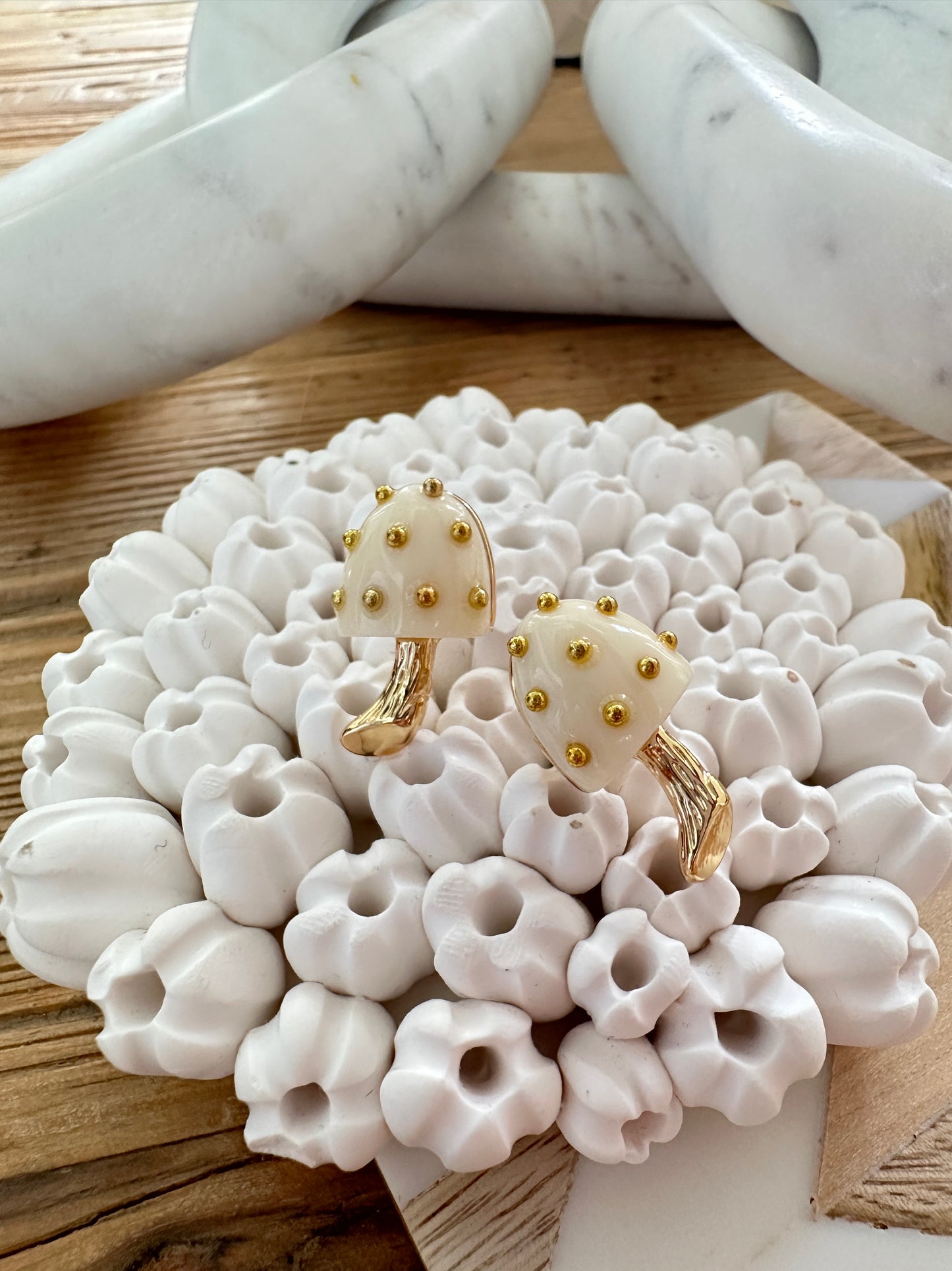 White Mushrooms