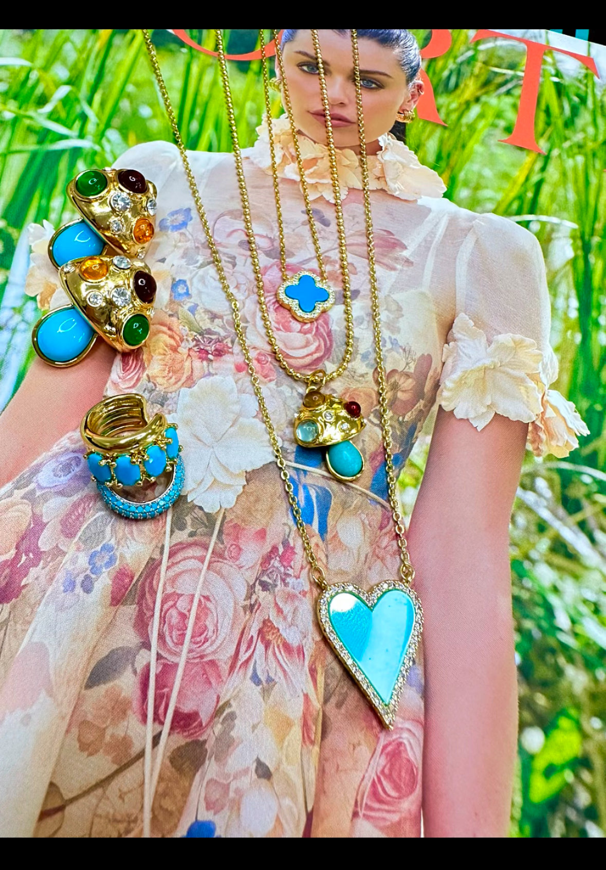 Mushroom Necklace