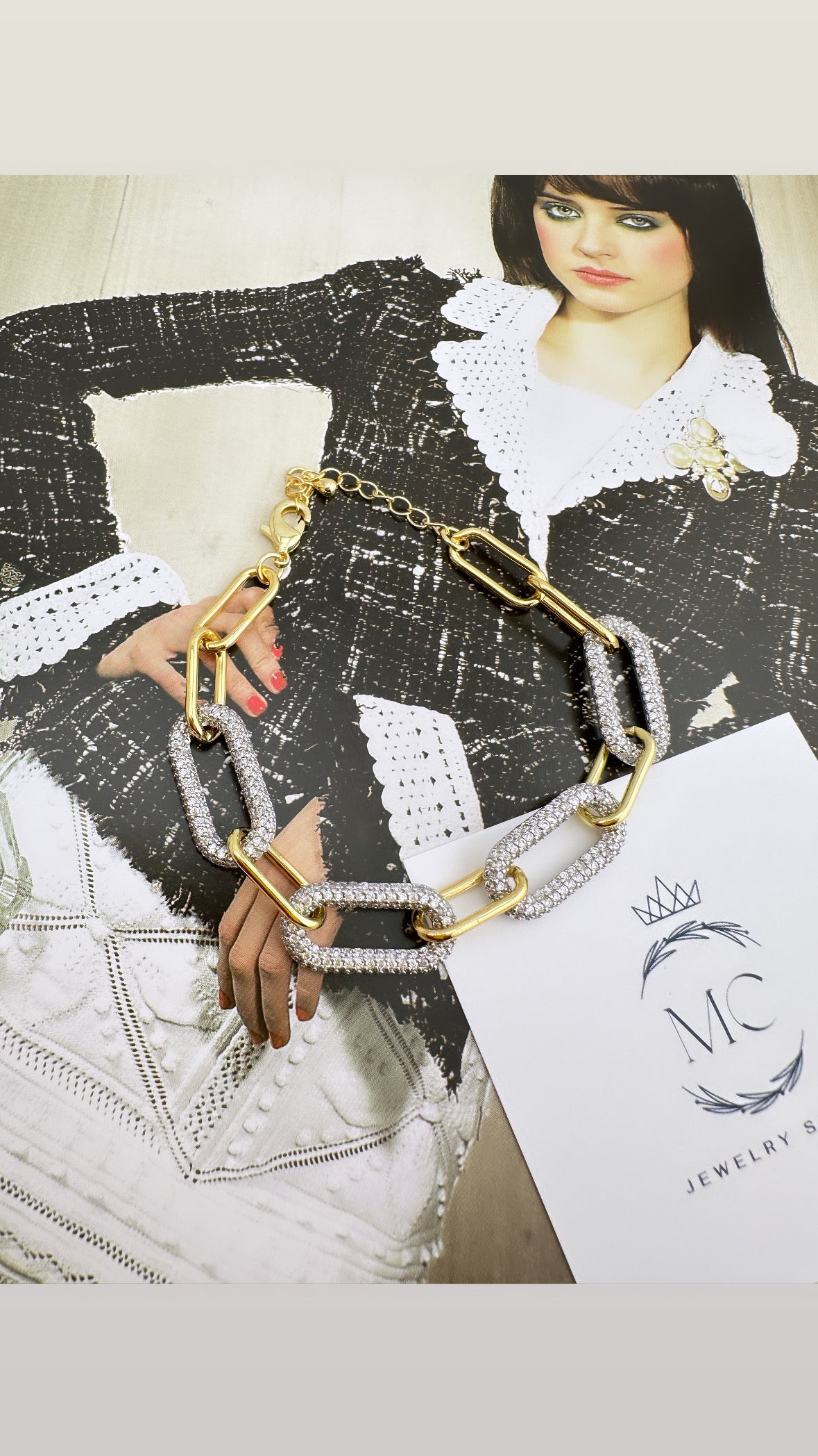 Emilia Link Bracelet