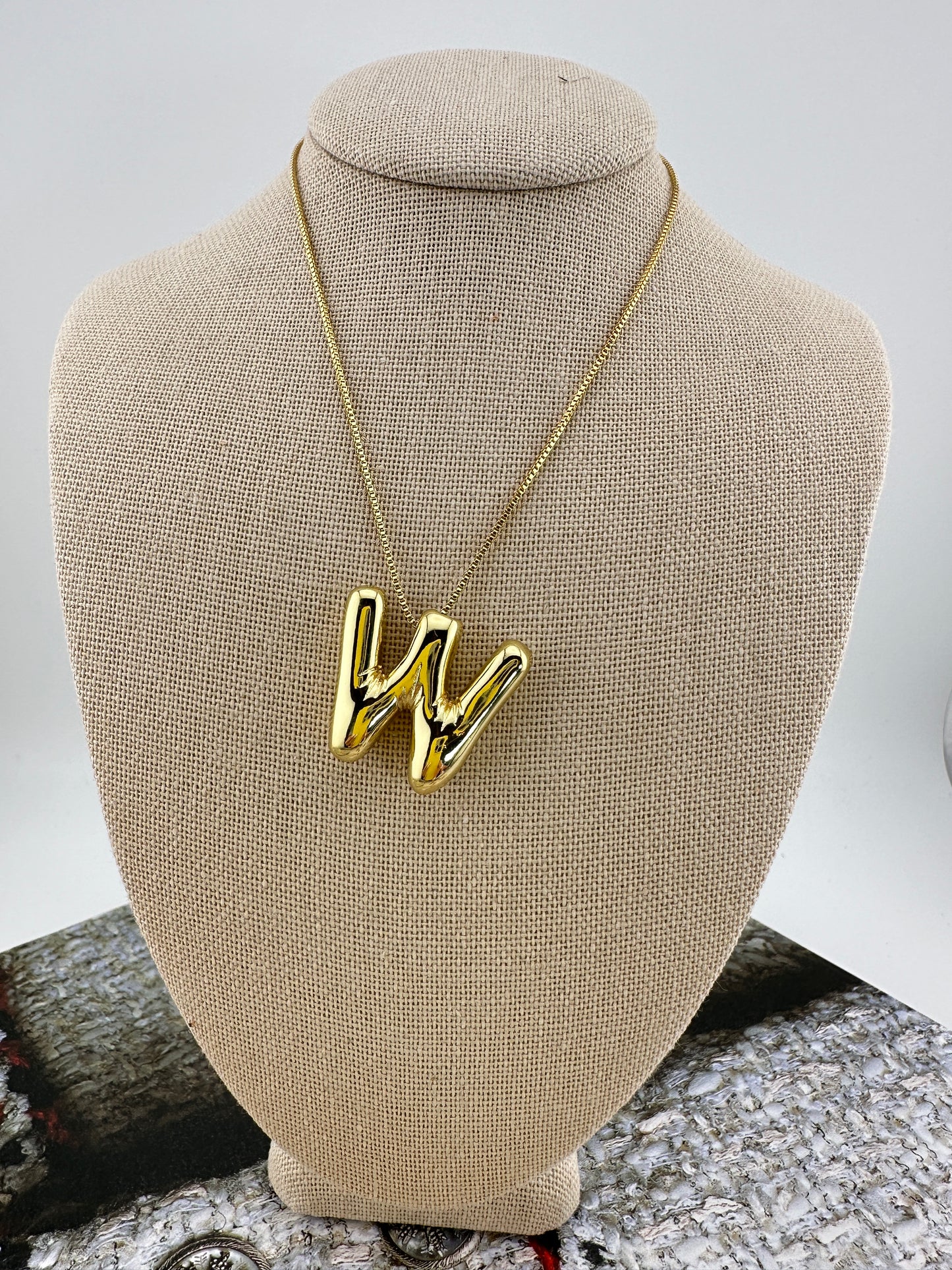 Balloon Letter Necklace