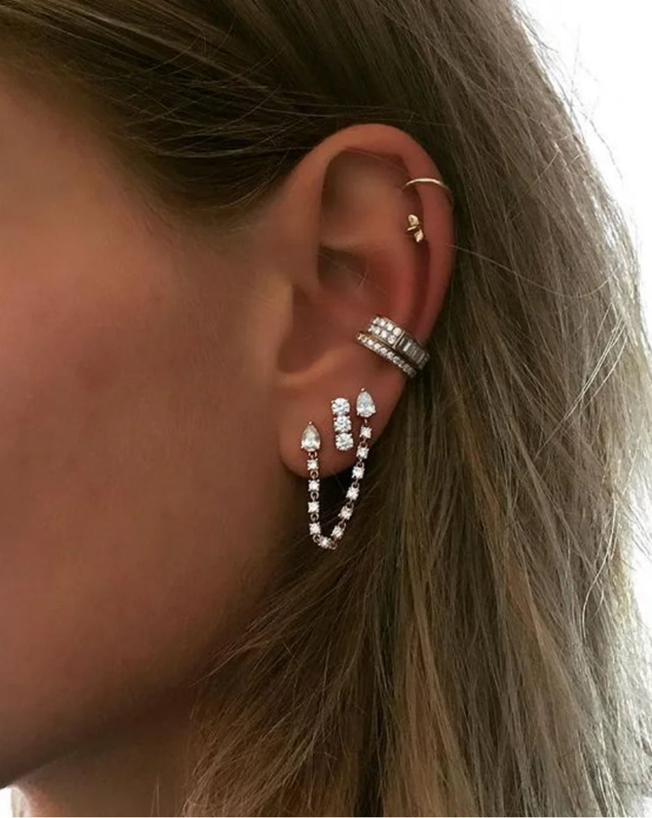 Water Drop Studs