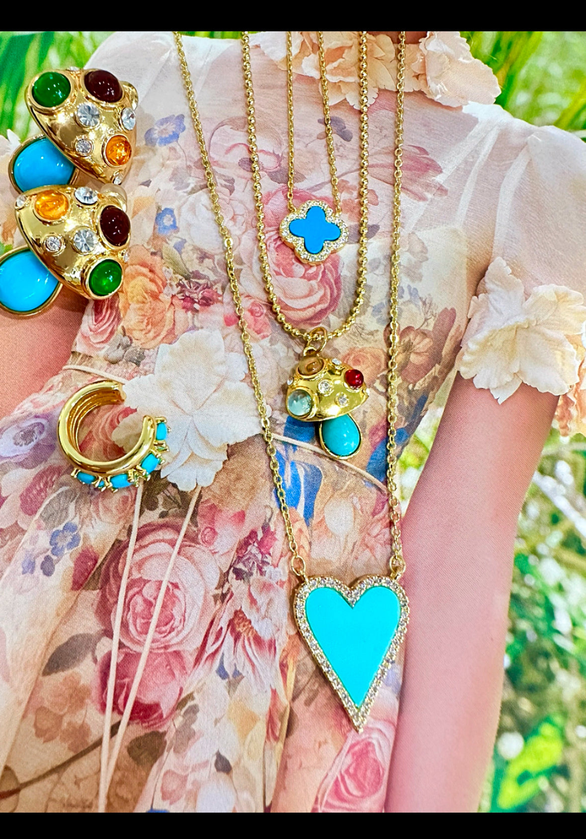 Mushroom Necklace