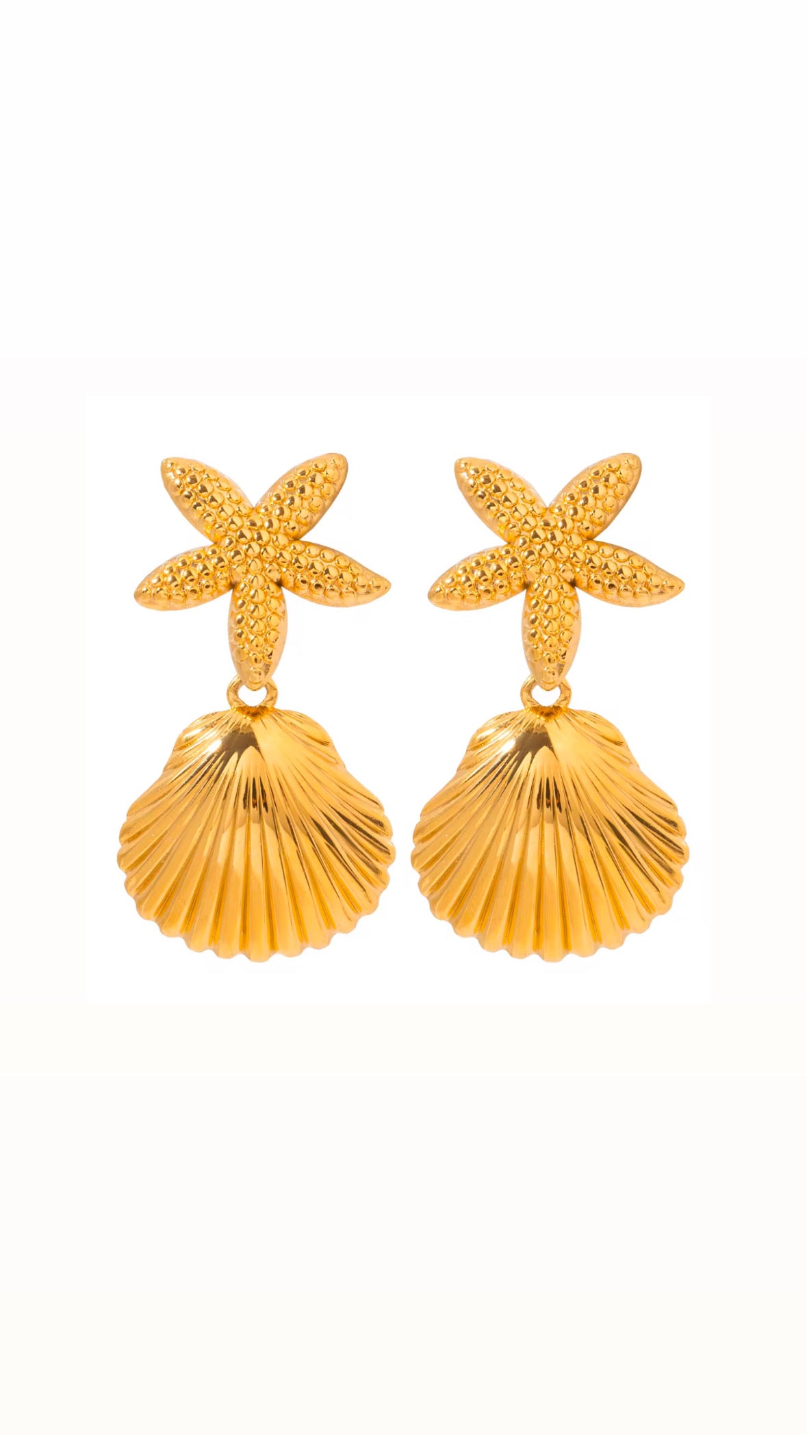 Margarita’s Seashell Earrings