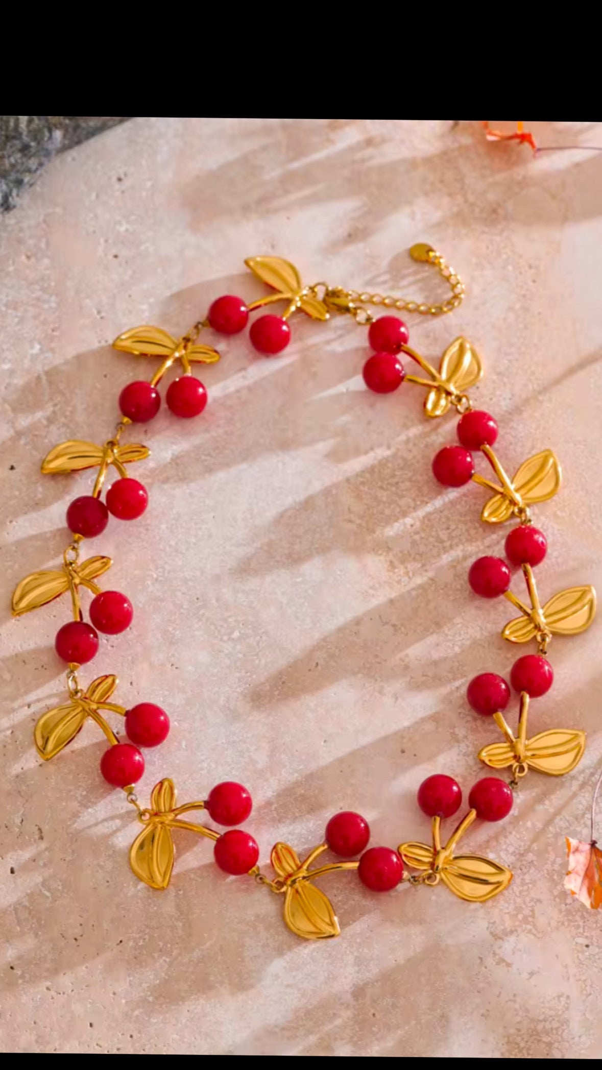 Sweet Cherry Necklace