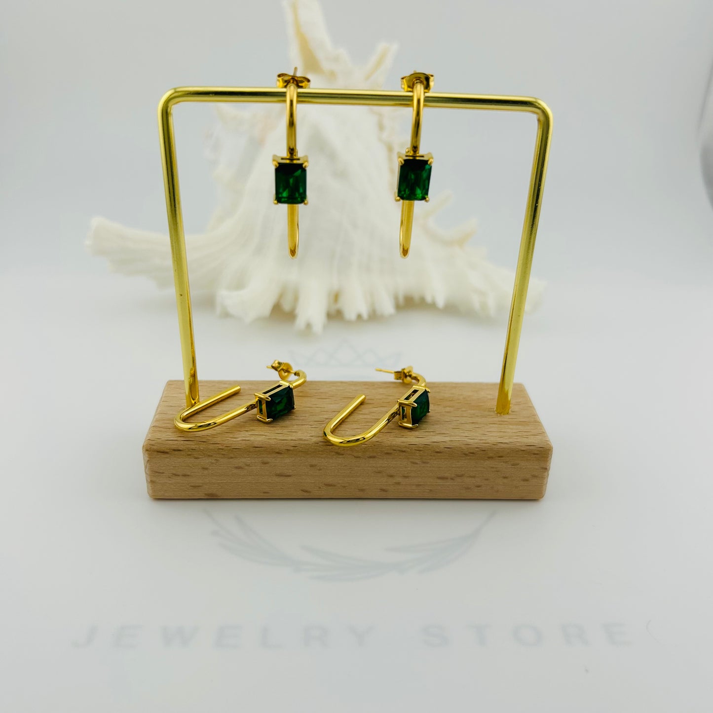 Eternity Hoop Earrings