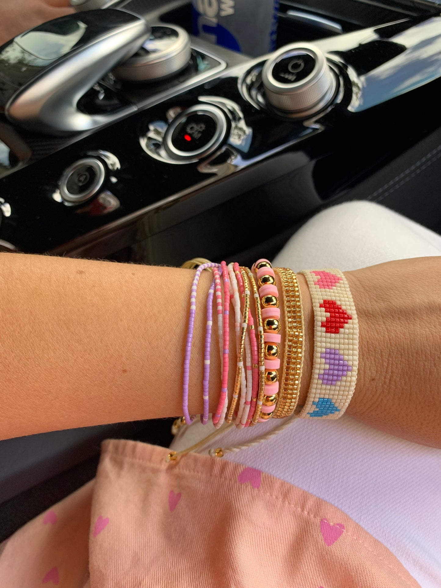 Colorful Heart Bracelet
