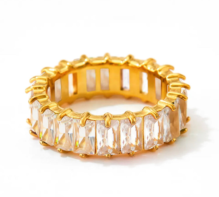 Mariana Chunky Zircon Ring