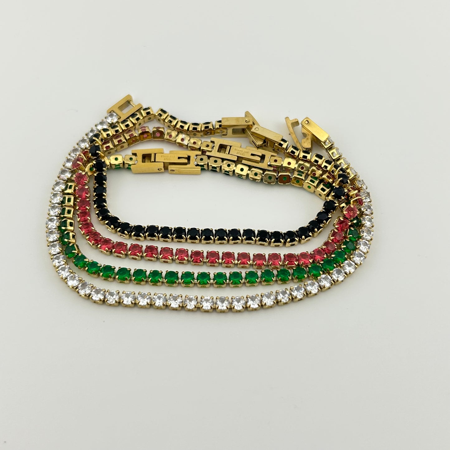 Tennis Inlay Bracelet