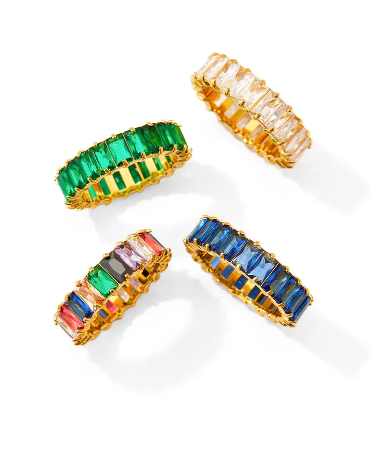 Mariana Chunky Zircon Ring