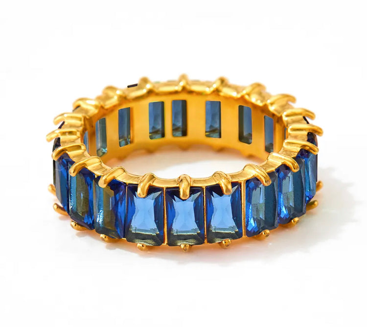 Mariana Chunky Zircon Ring