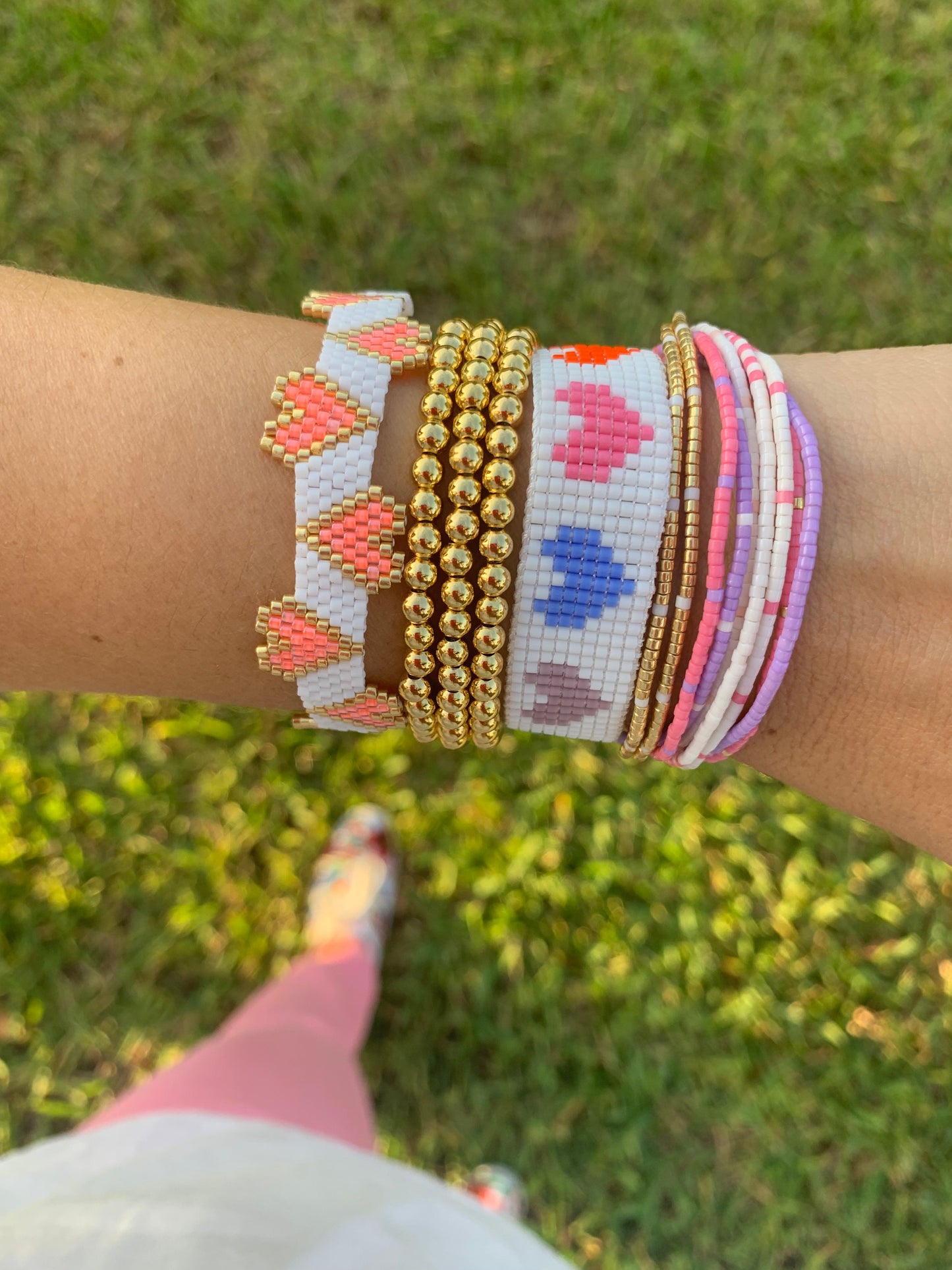 Colorful Heart Bracelet